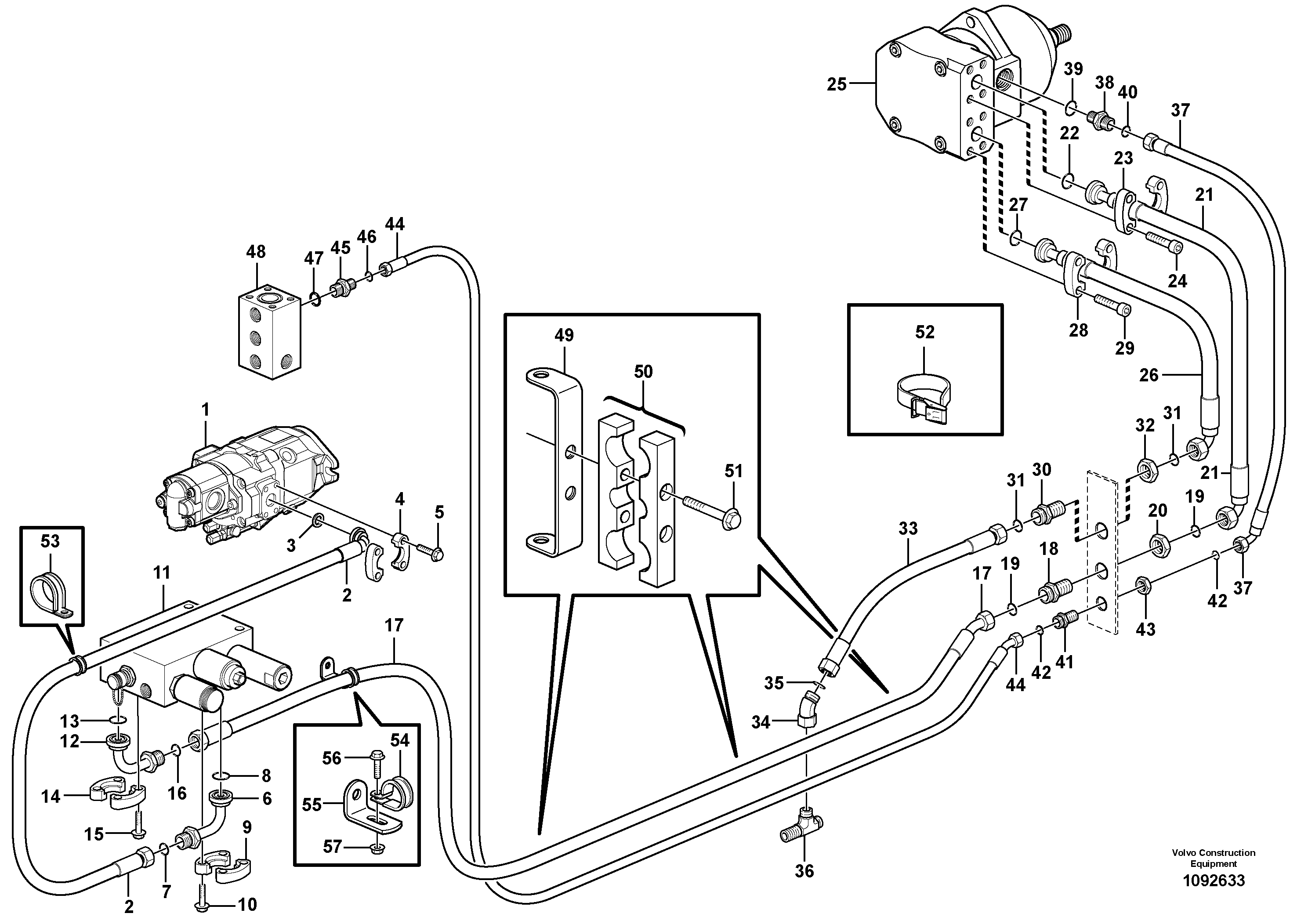 Timing gear casing VOE937998 VOLVO