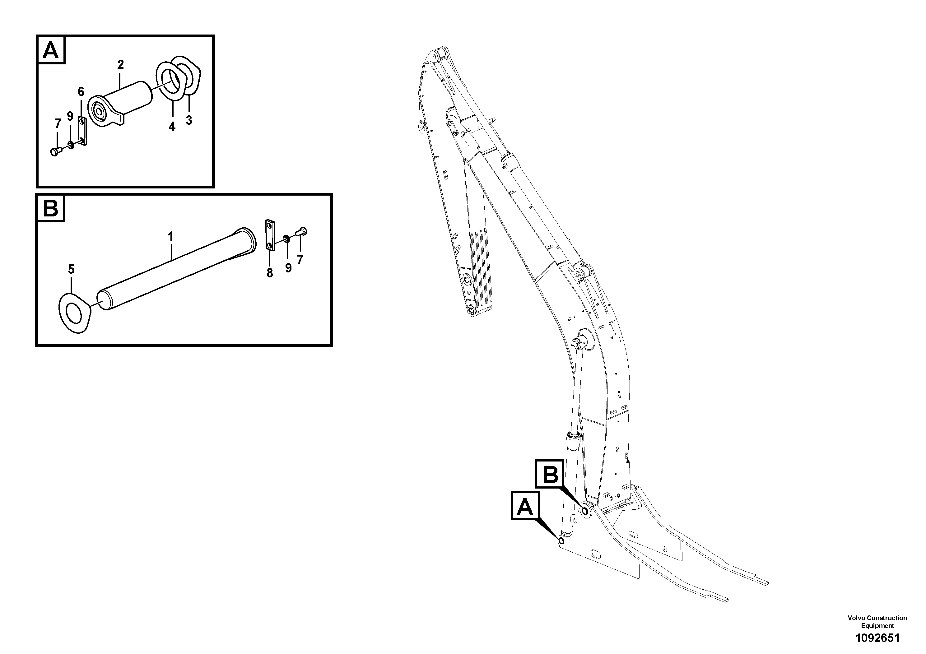 Swg Lk Cylinder VOE14735957 VOLVO