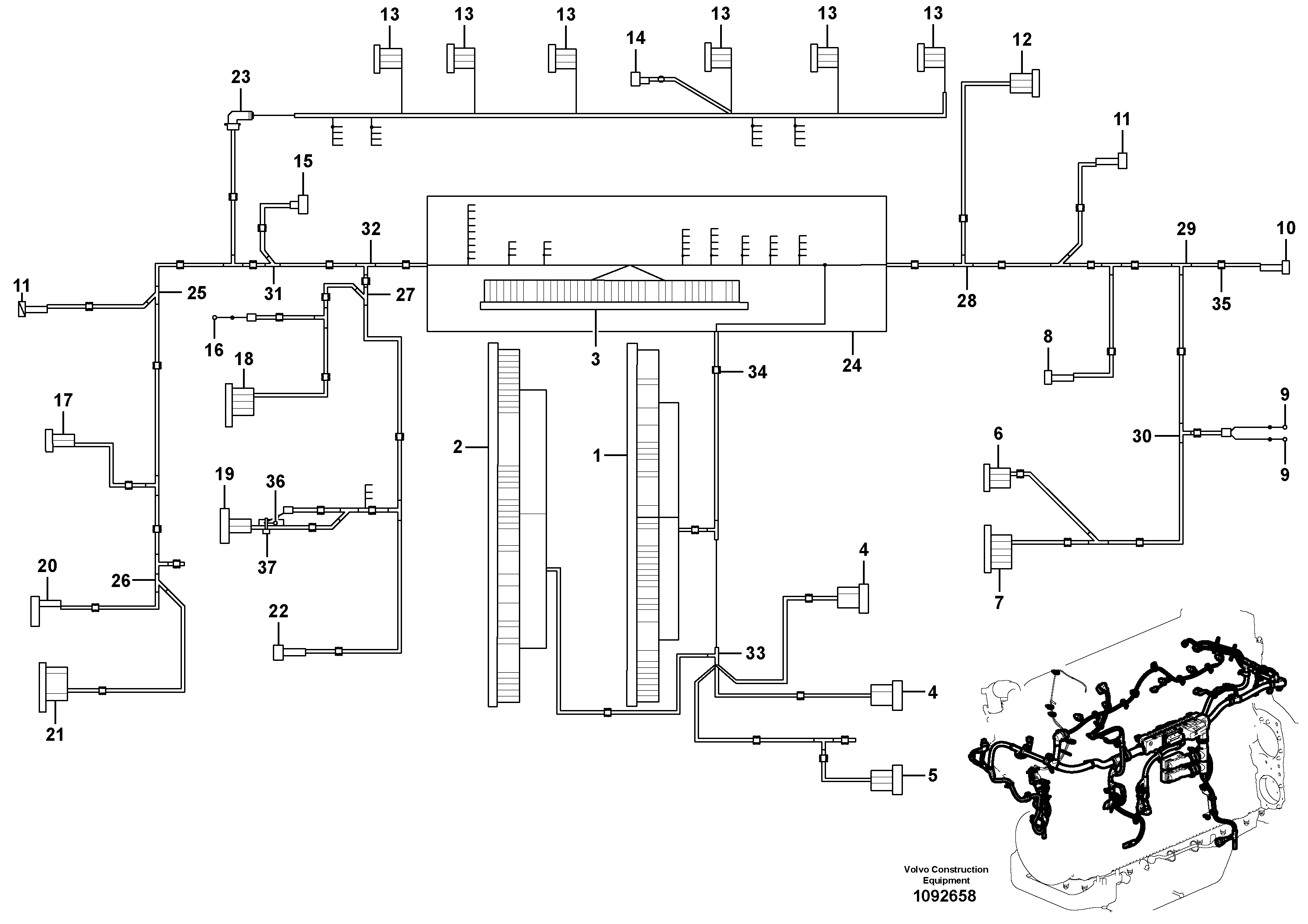 Adapter Kit VOE993693 VOLVO