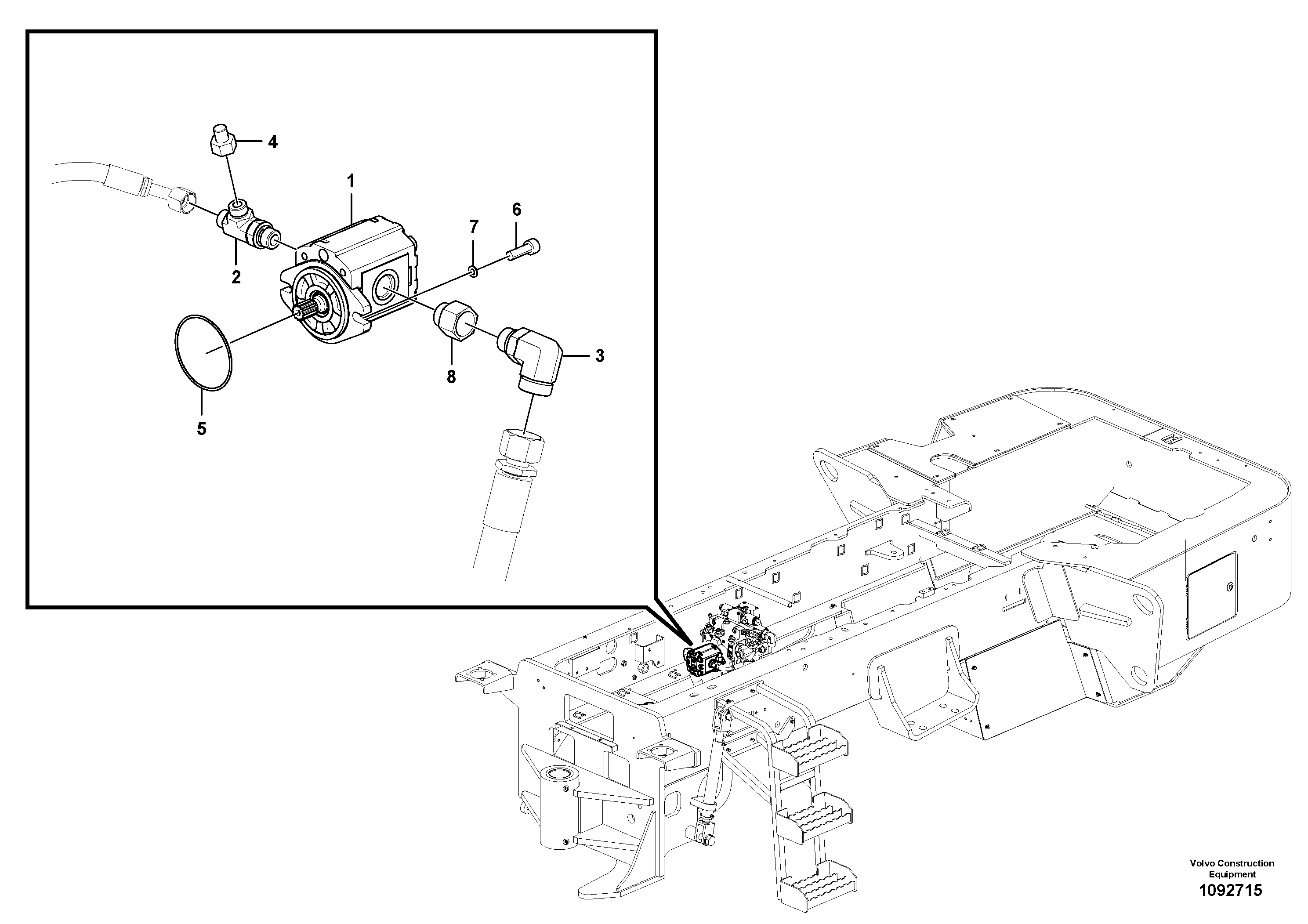 Adapter RM59924449 VOLVO