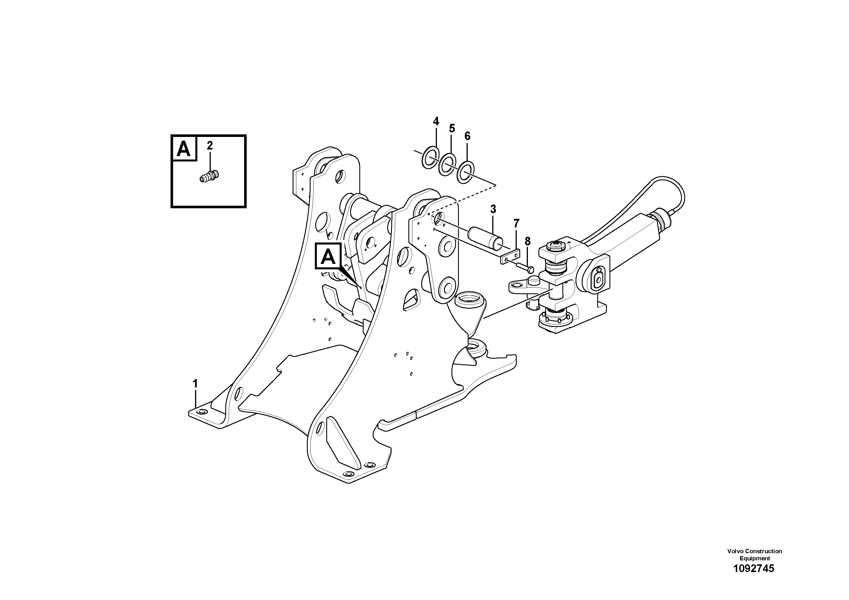 Guide Lug VOE16277991 VOLVO