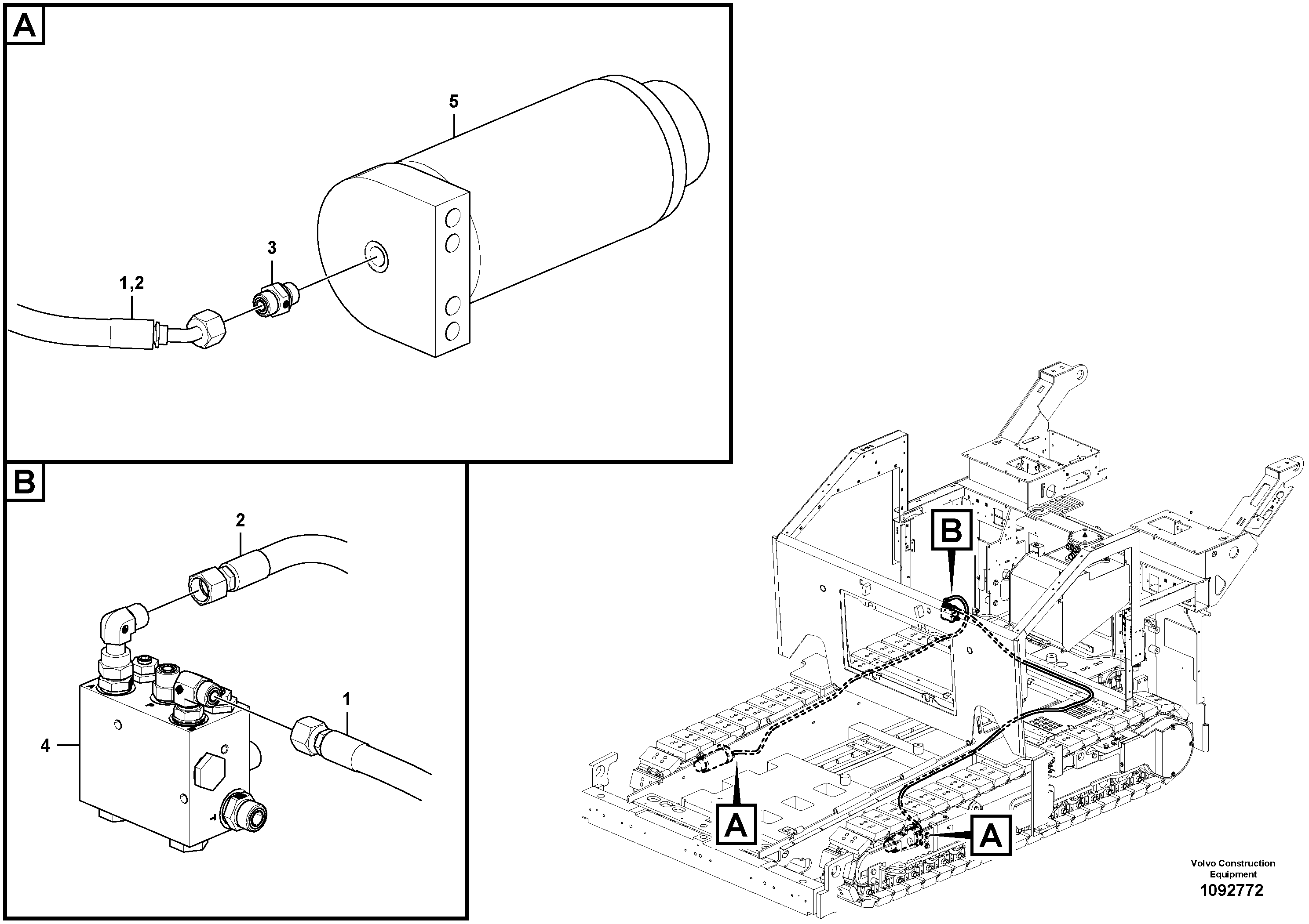 Timing gear casing VOE15800477 VOLVO