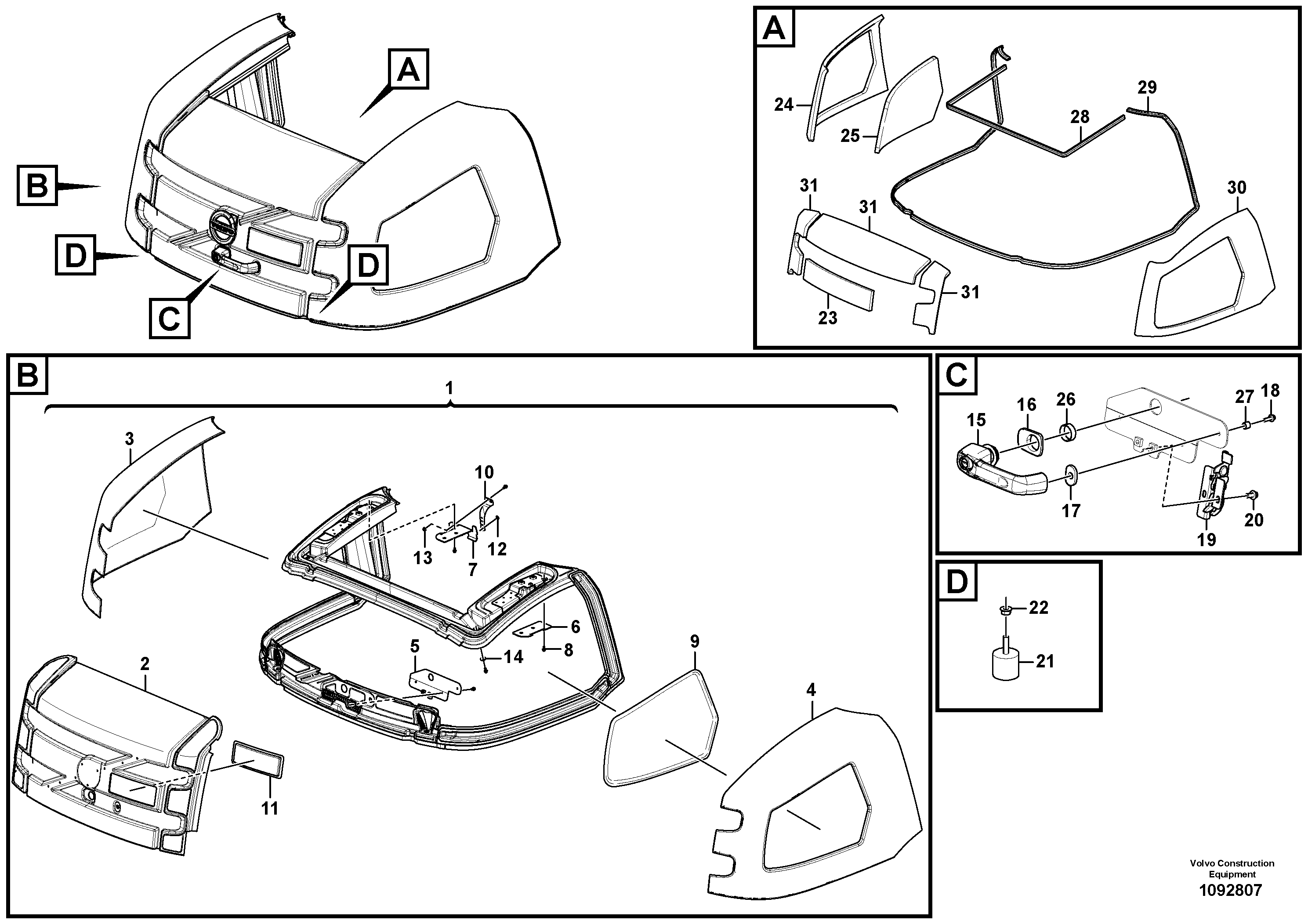 Bolt Plate TEL/VOE15237218 VOLVO