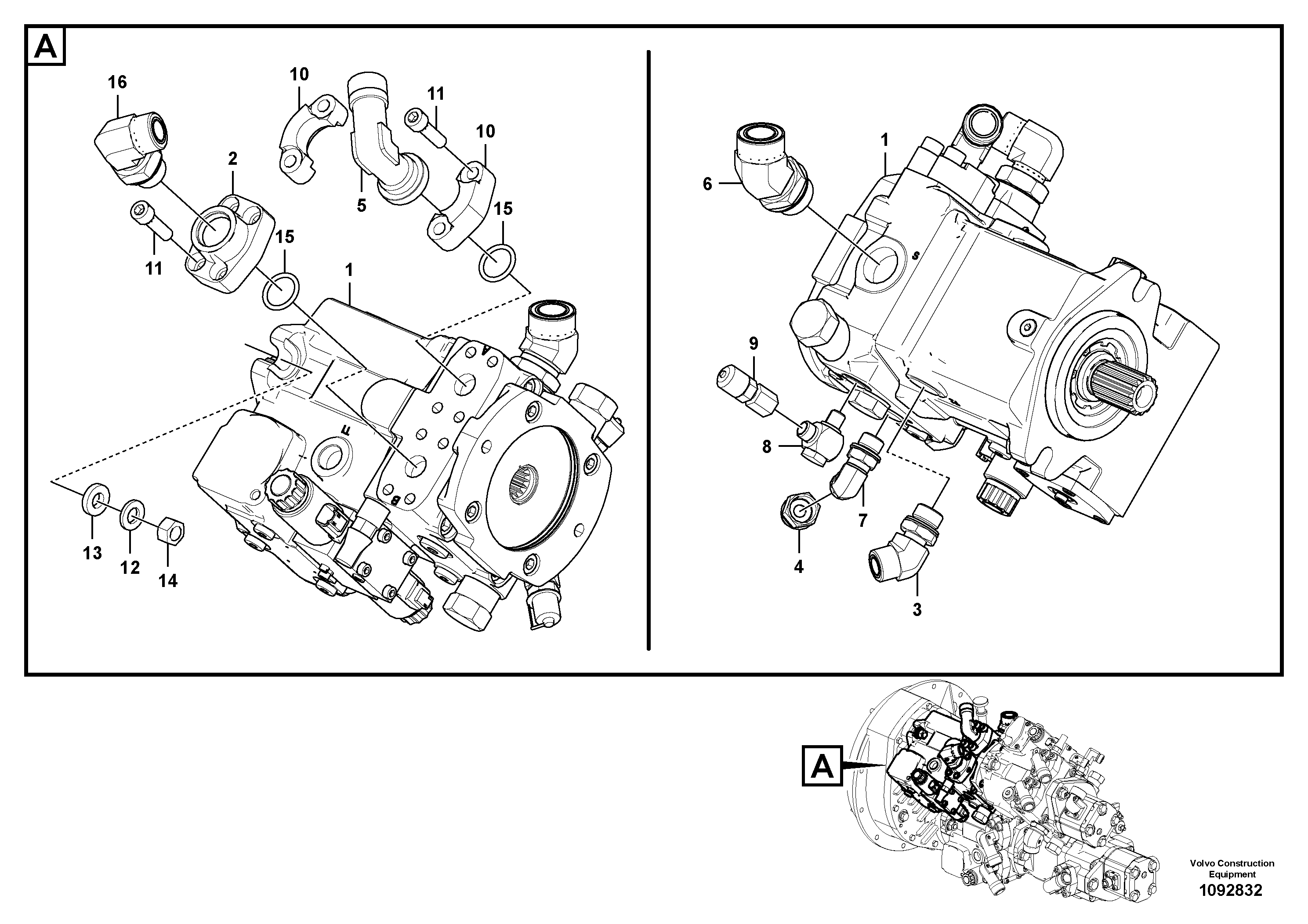 Hydraulic Valve VOE12818264 VOLVO