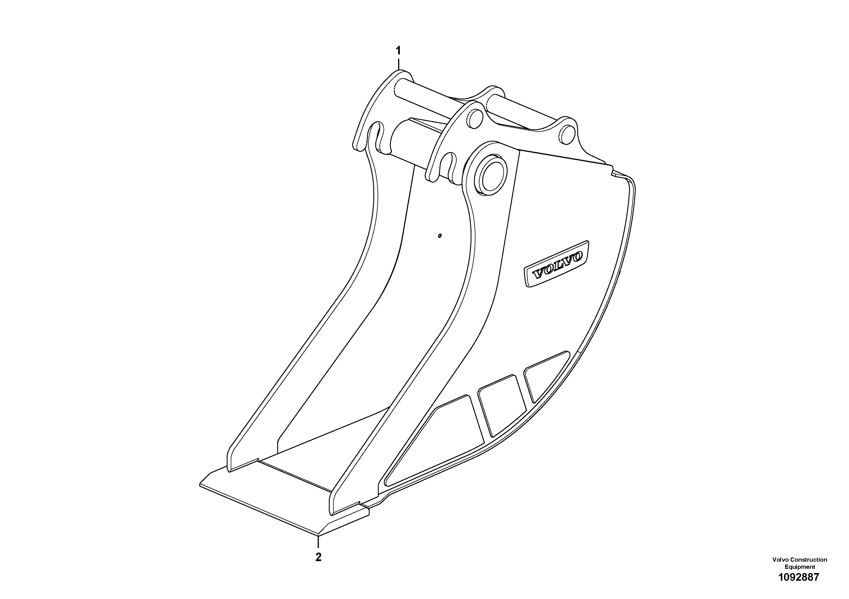 Cutting edge VOE15692212 VOLVO