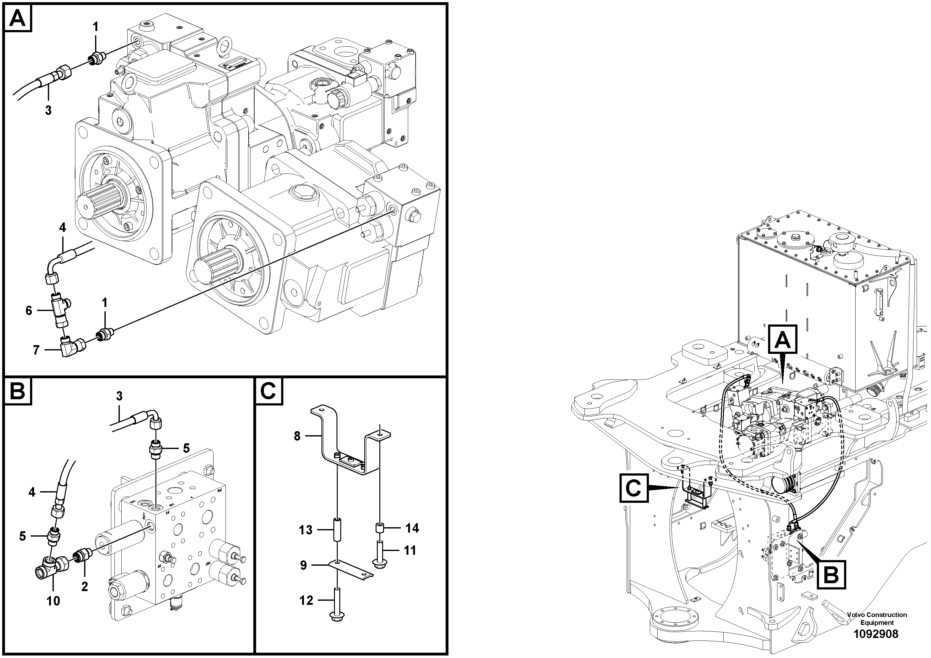 Valve Assembly, Stop VOE17434067 VOLVO