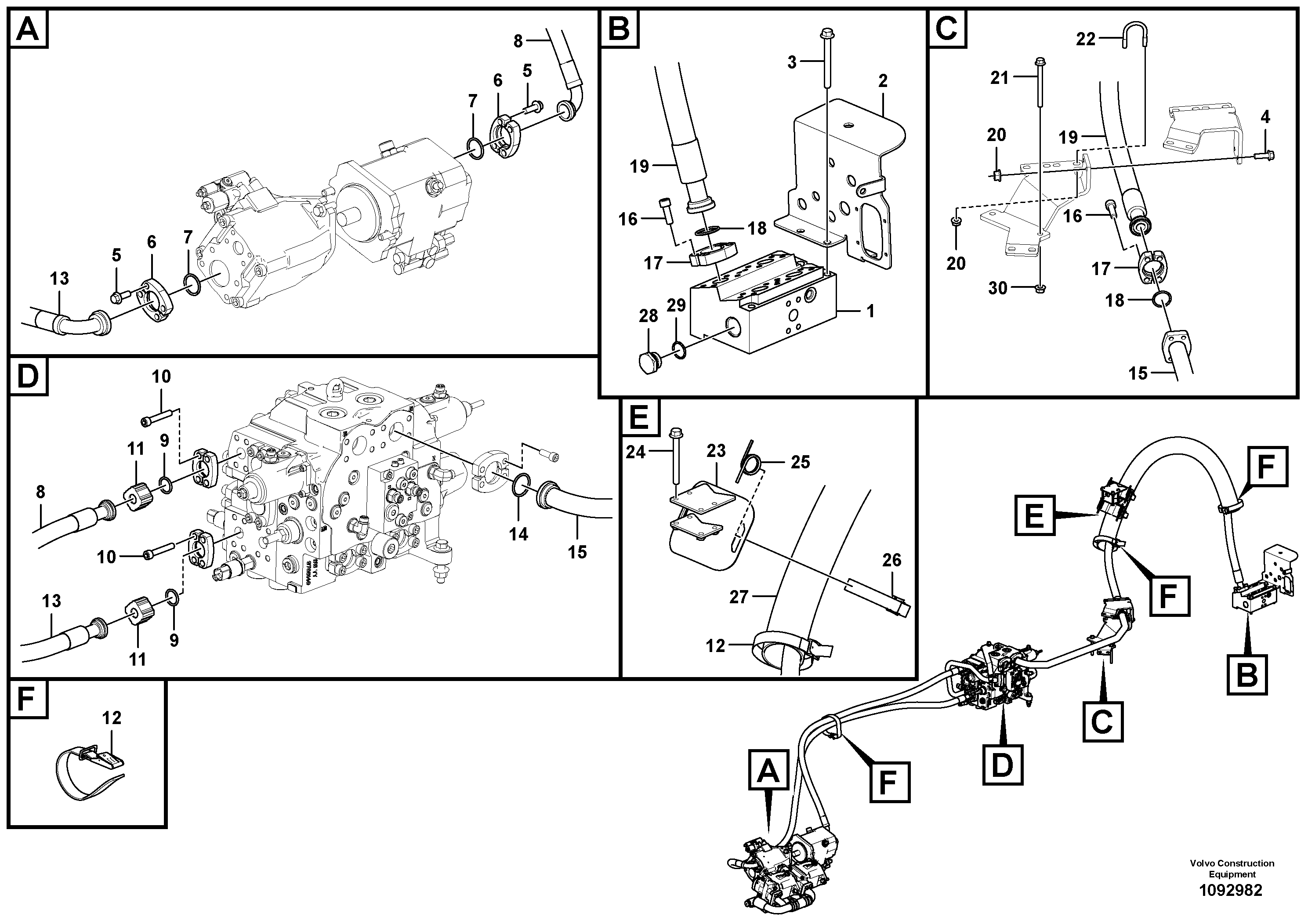 Grille, cover plates VOE17483817 VOLVO