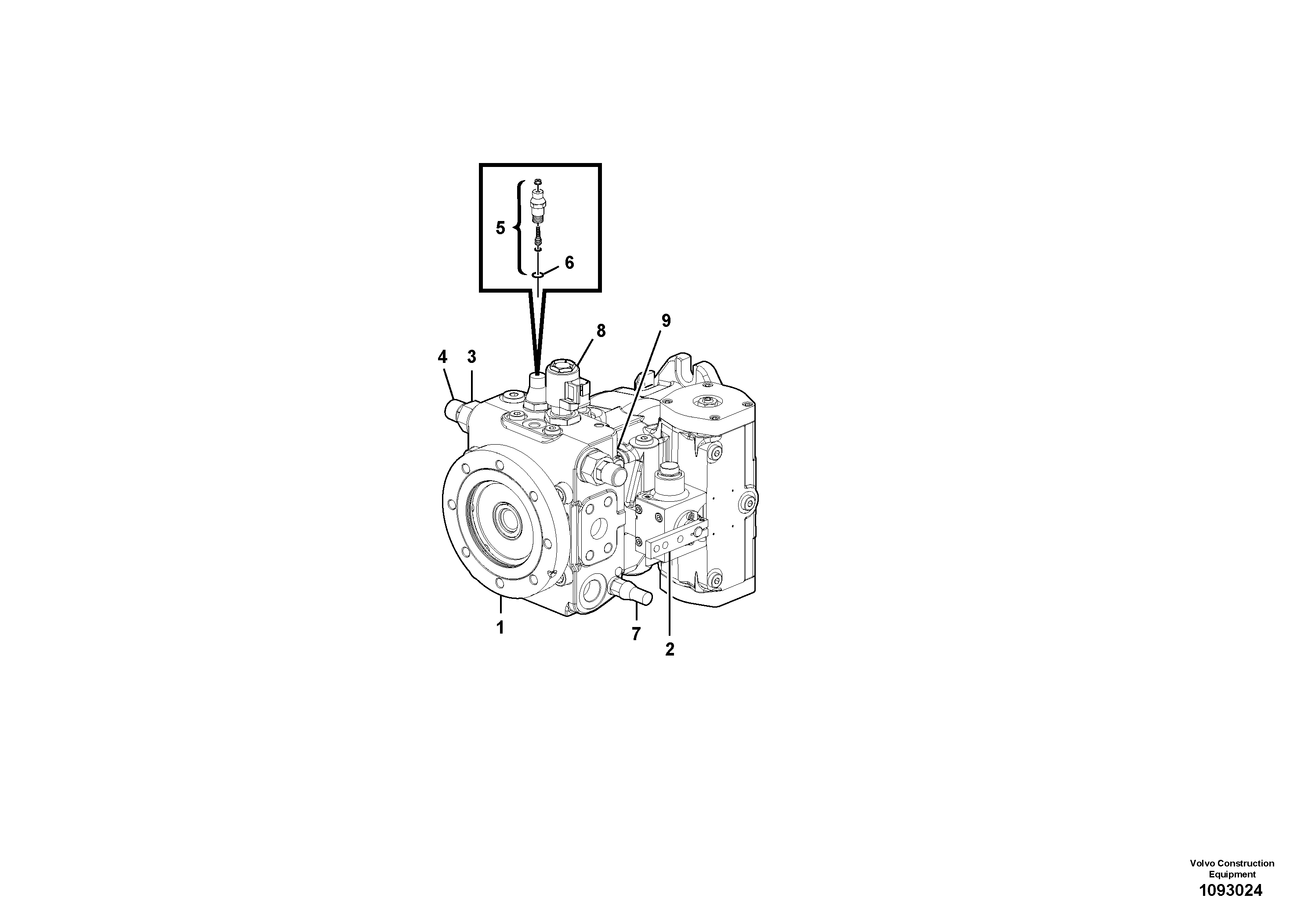 Ключевой жетон VOE17494087 VOLVO
