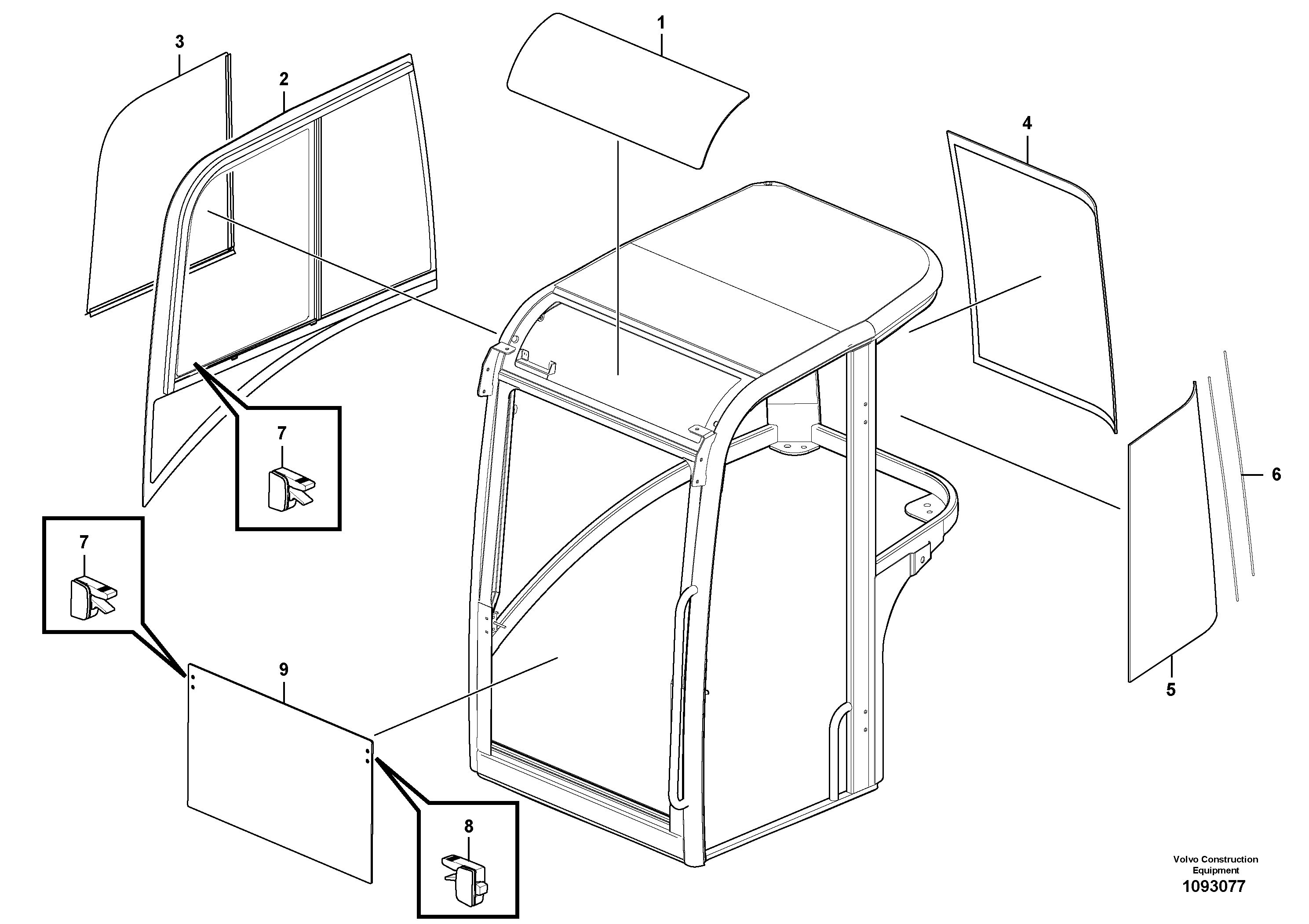 Pallet Rack VOE17434565 VOLVO