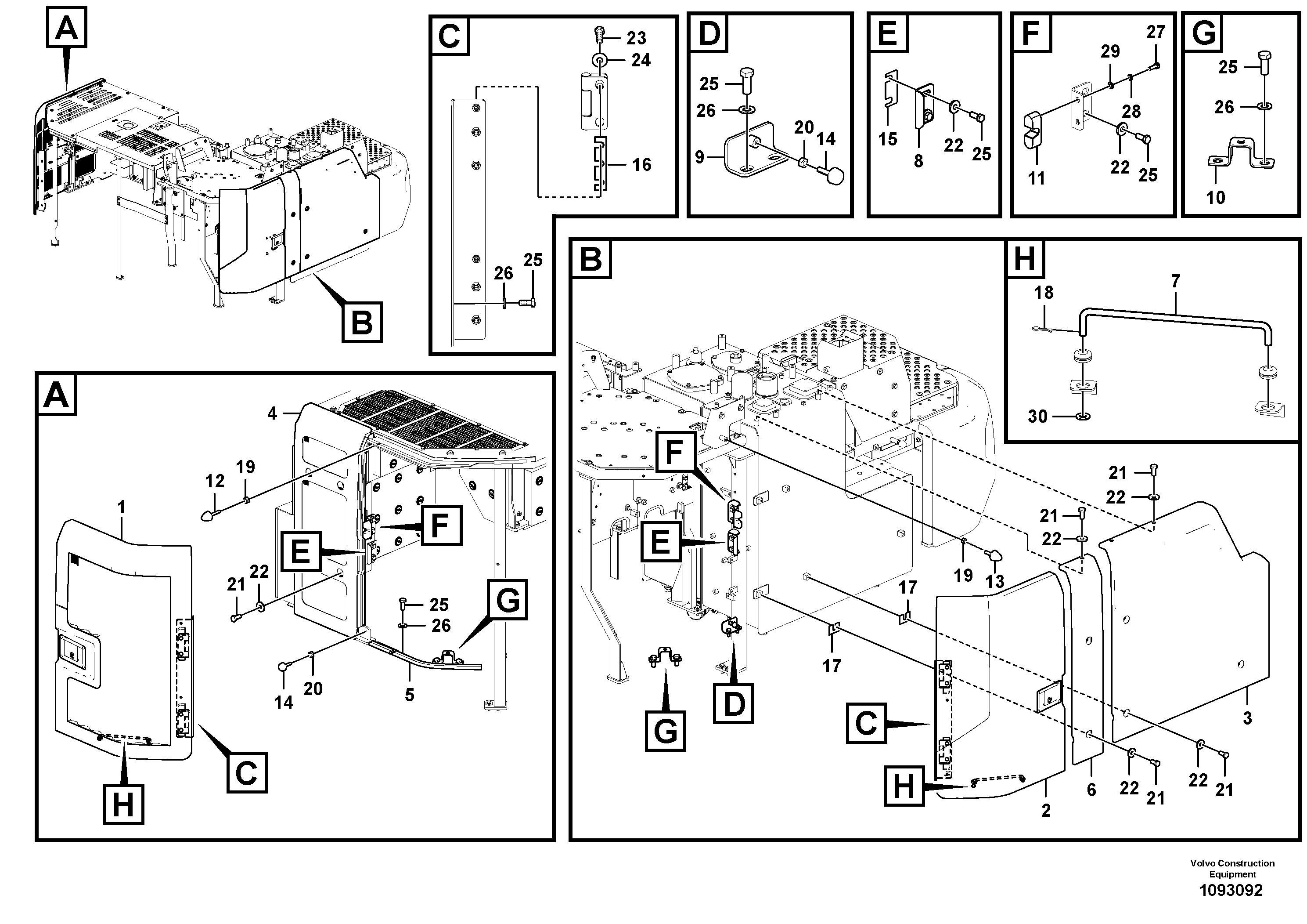 Rec.housing VOE14727561 VOLVO