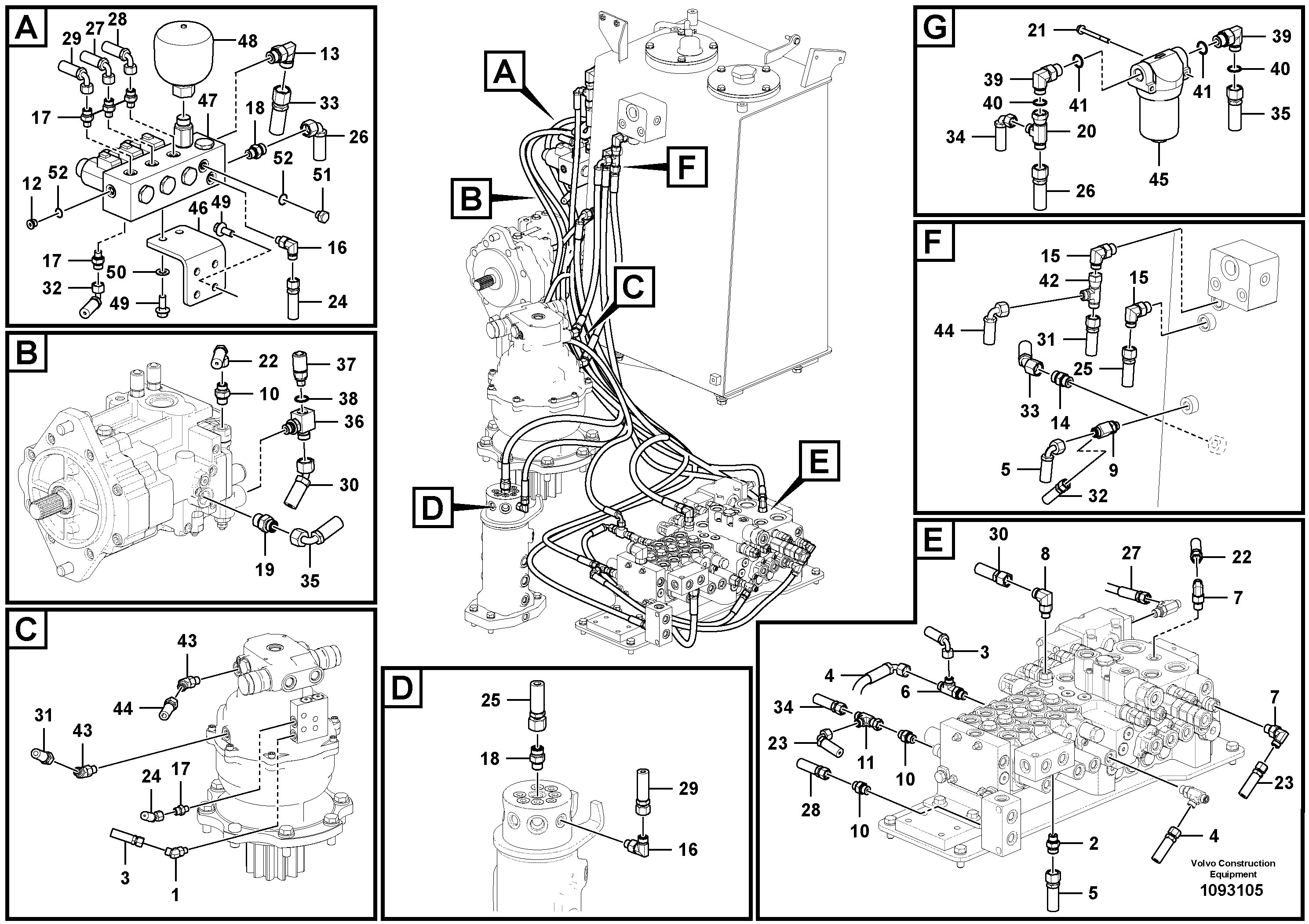 Timing gear casing VOE936429 VOLVO