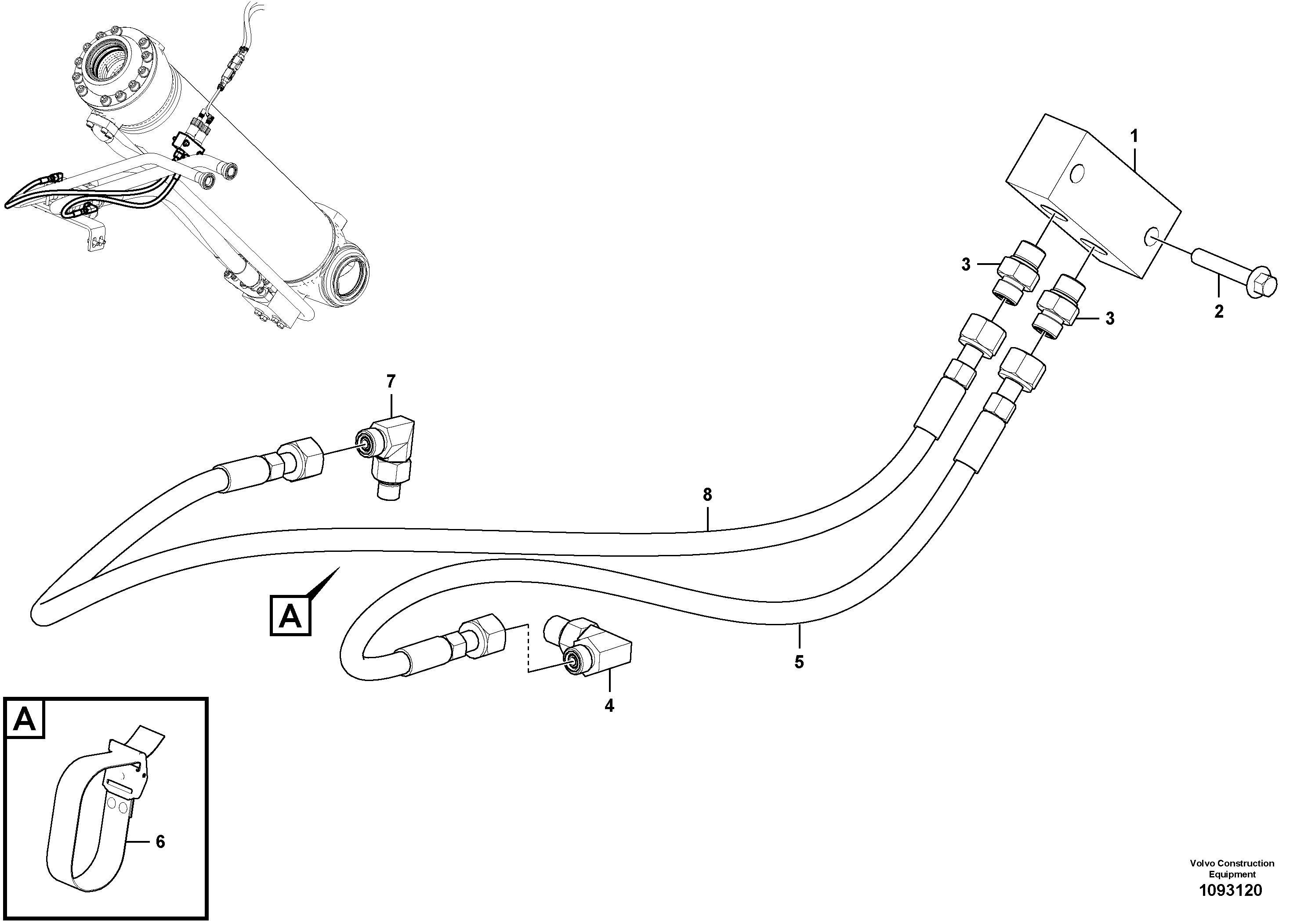 Пластина щитка VOE17473073 VOLVO