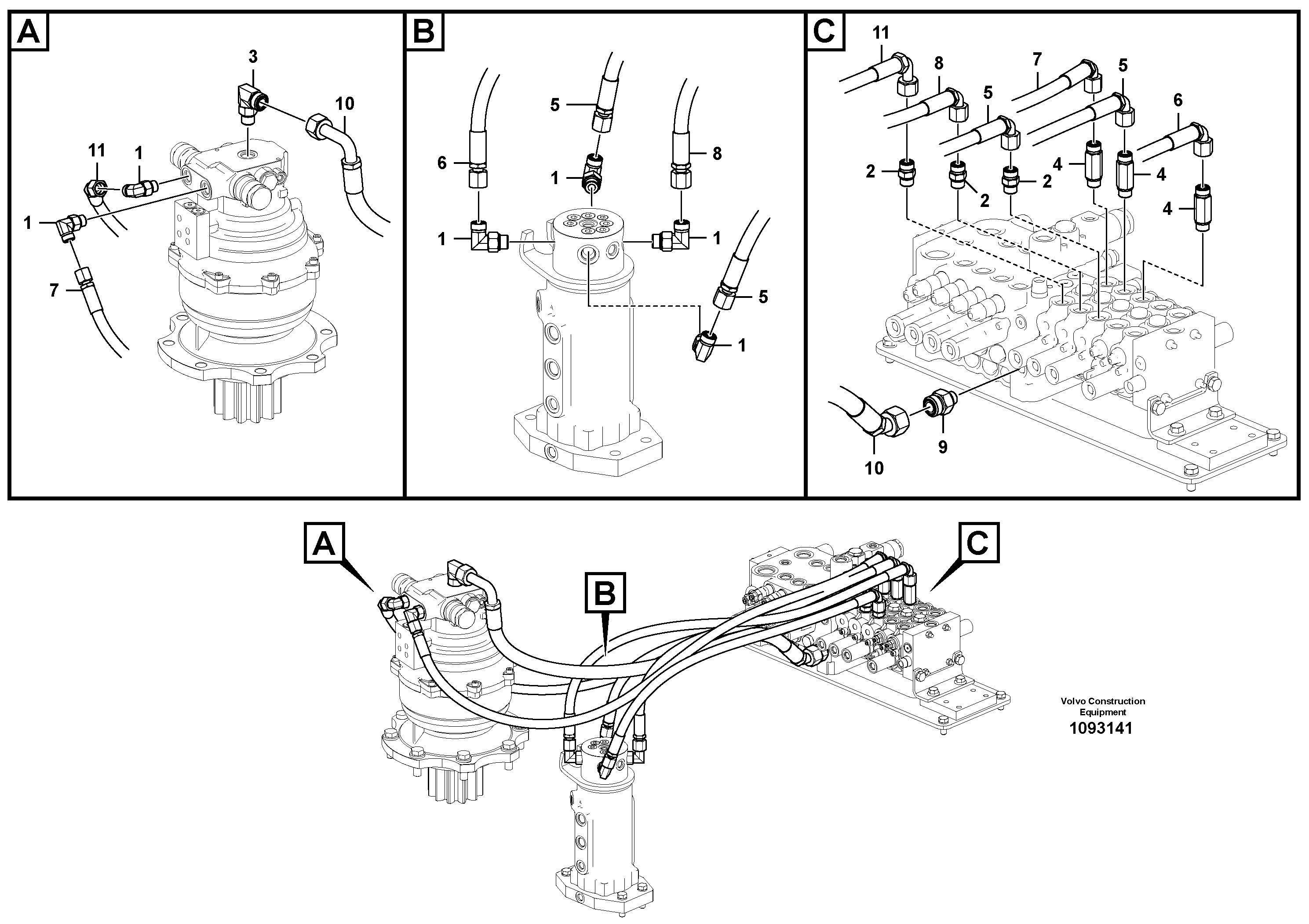 Timing gear casing VOE14720829 VOLVO