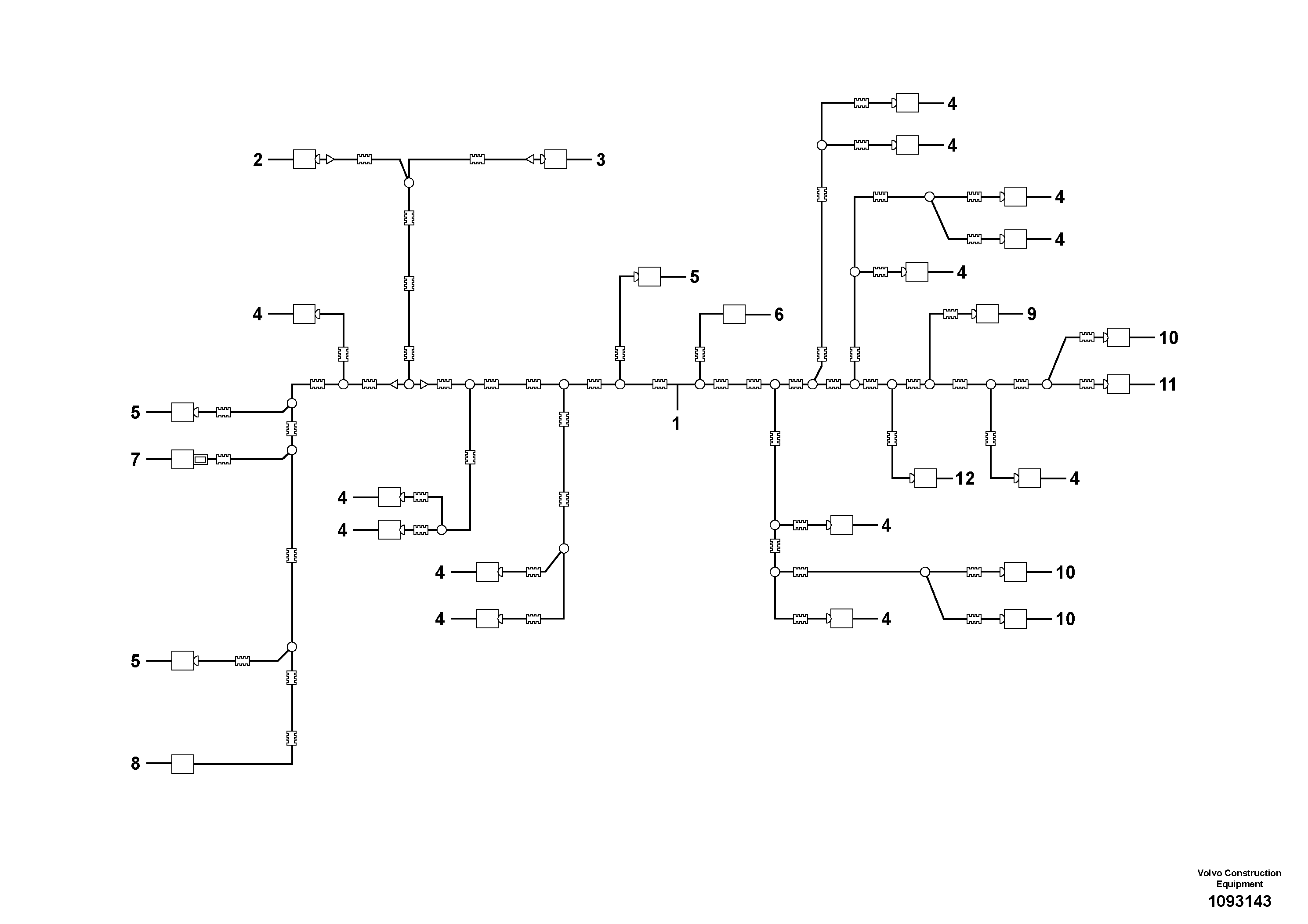 Wiring Harness VOE16313920 VOLVO