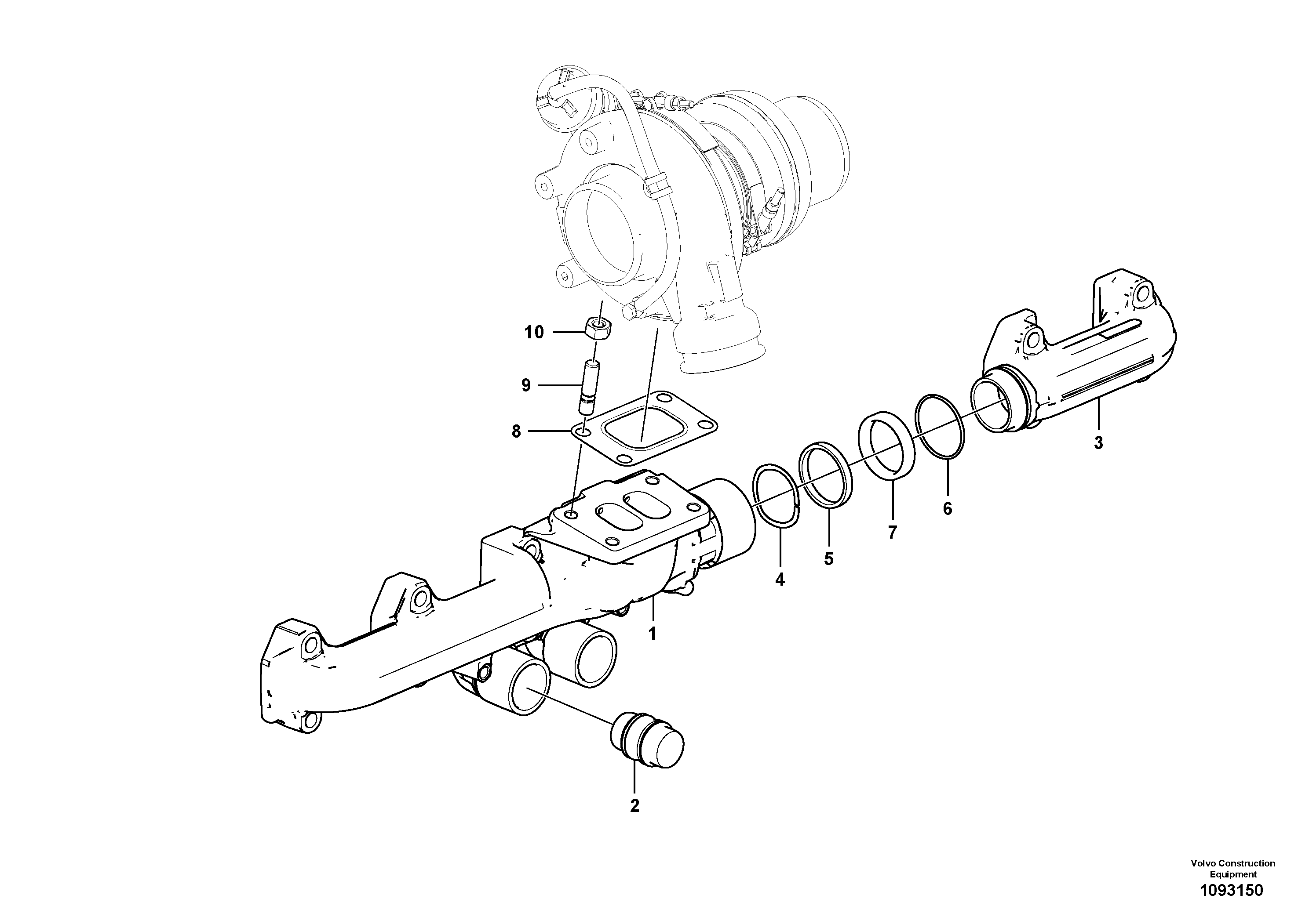 Axle Casing VOE22413881 VOLVO