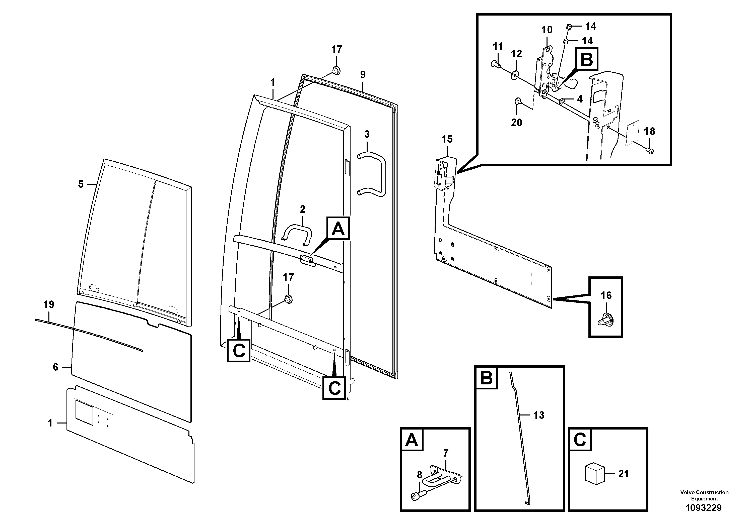 Edge Iron VOE14718077 VOLVO