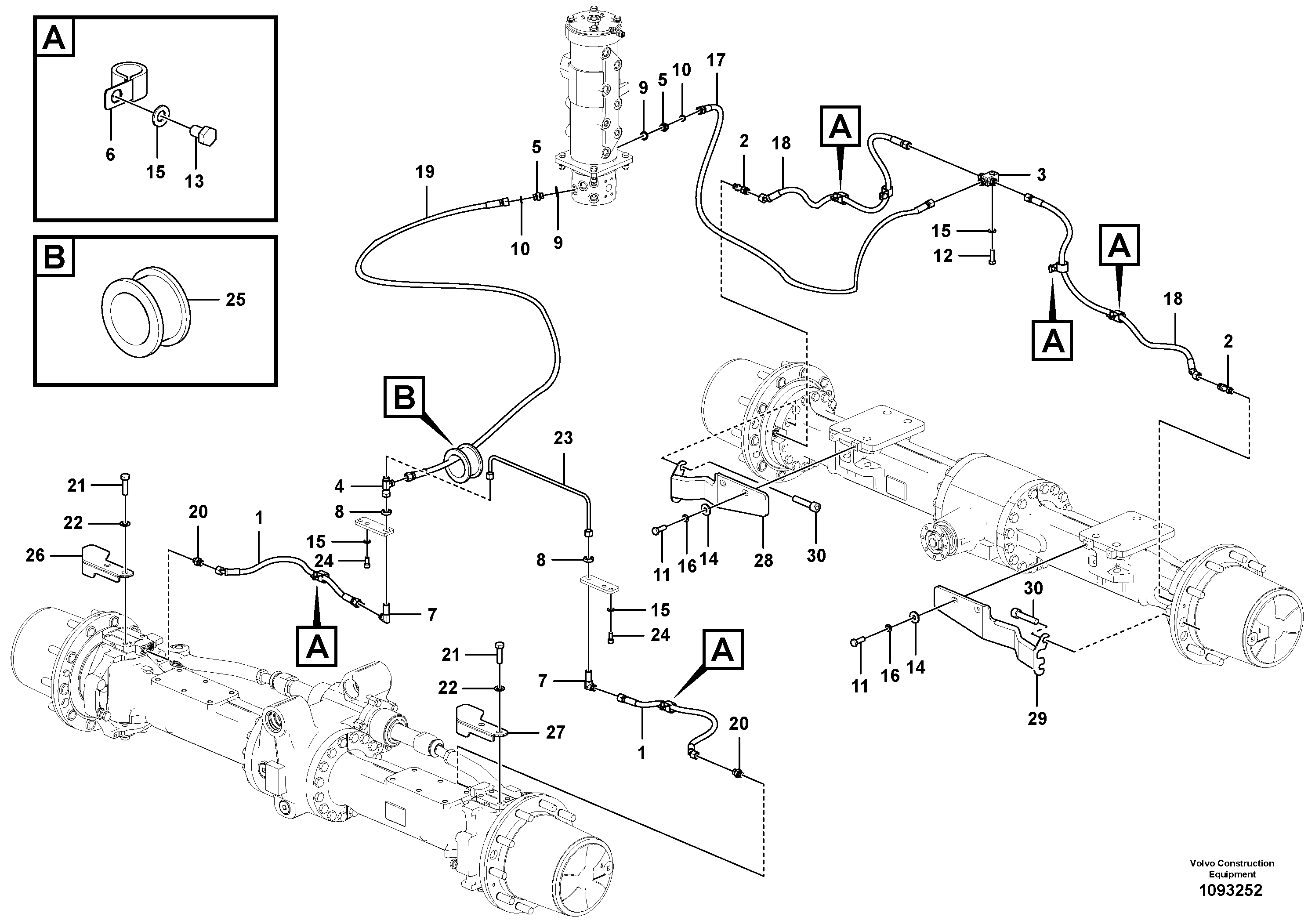 Seat frame VOE14711775 VOLVO