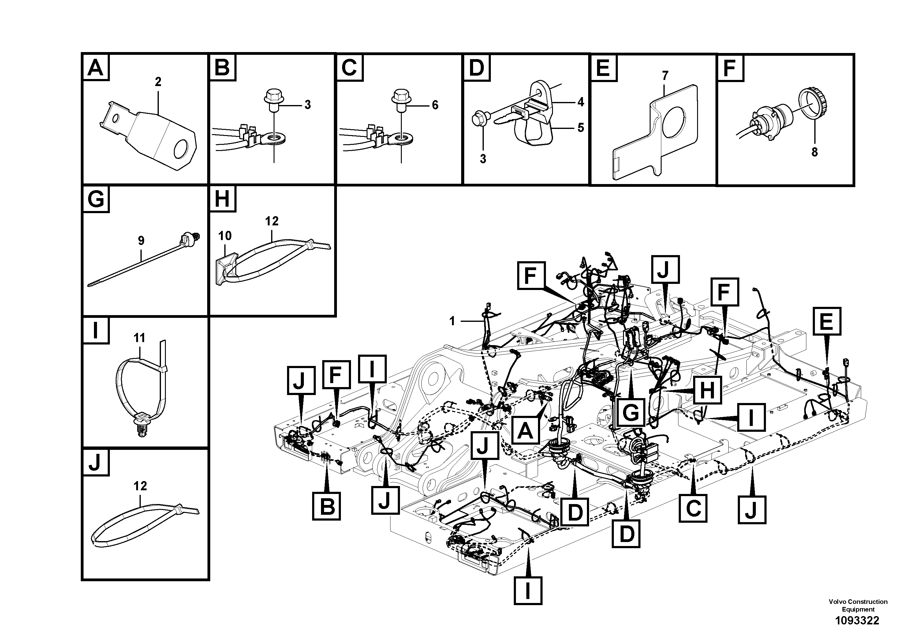 Support Leg VOE14735402 VOLVO