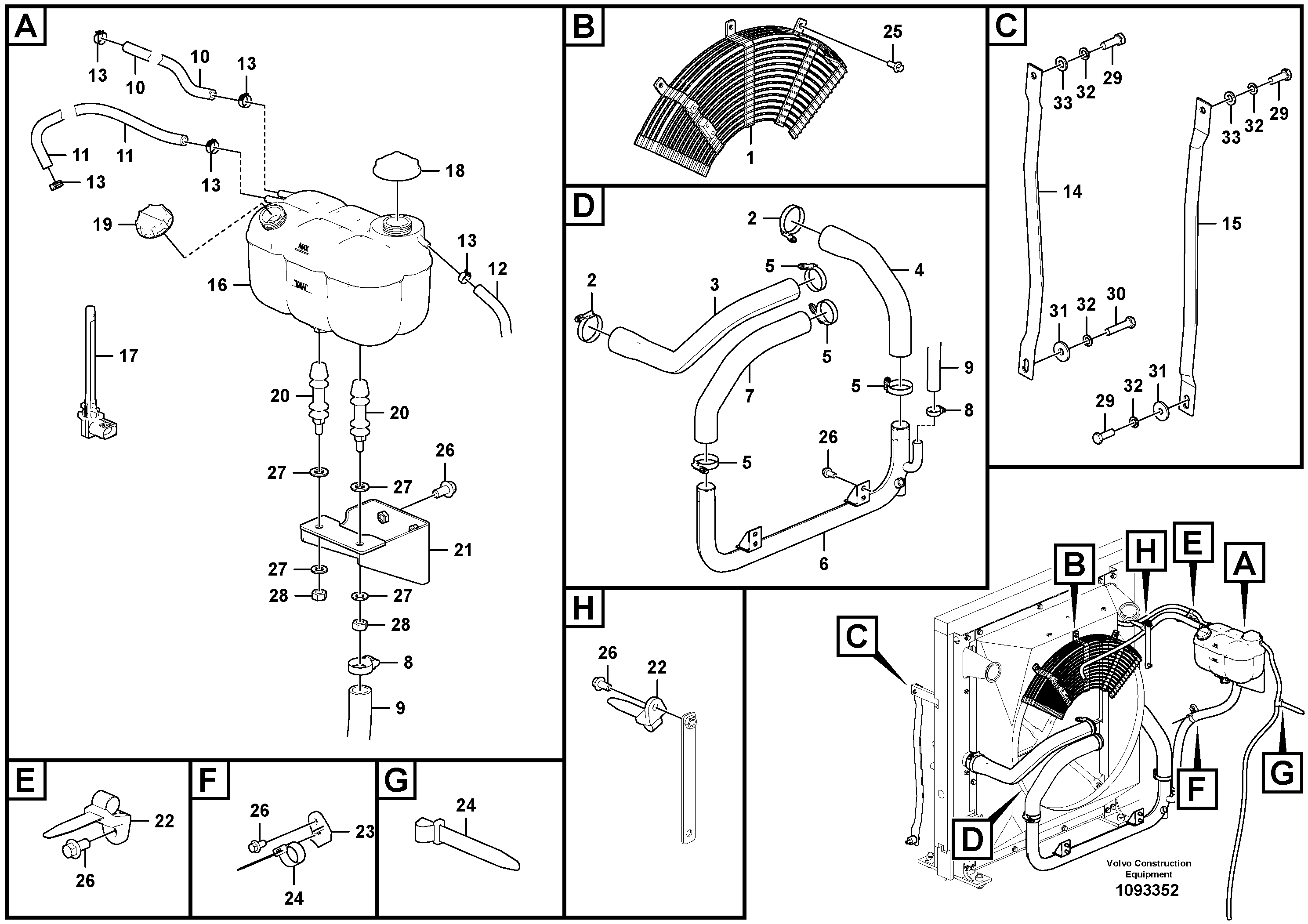 Spltr Housing VOE14716544 VOLVO