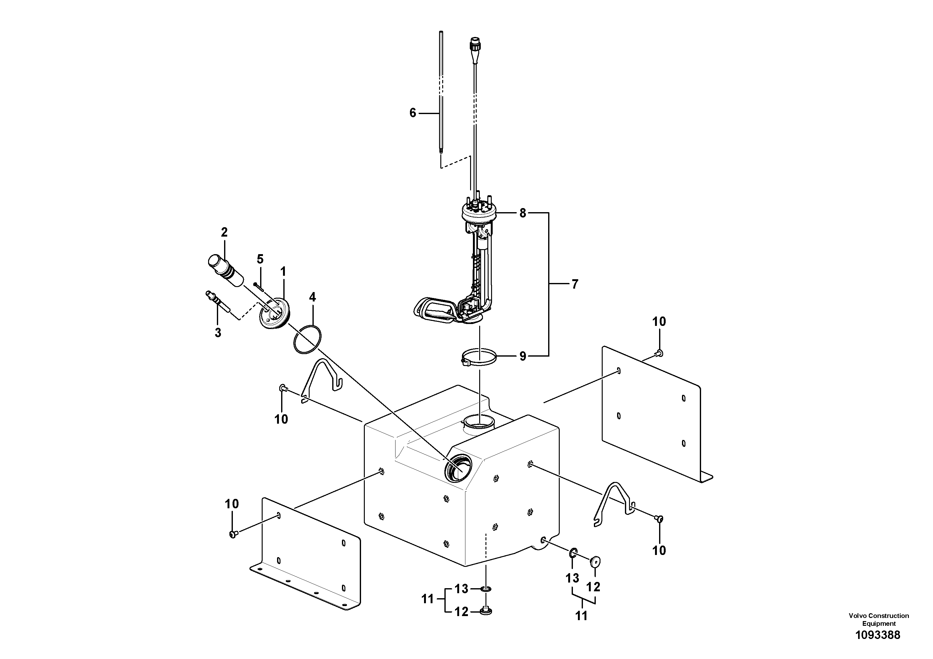Frame, Lh VOE17445131 VOLVO