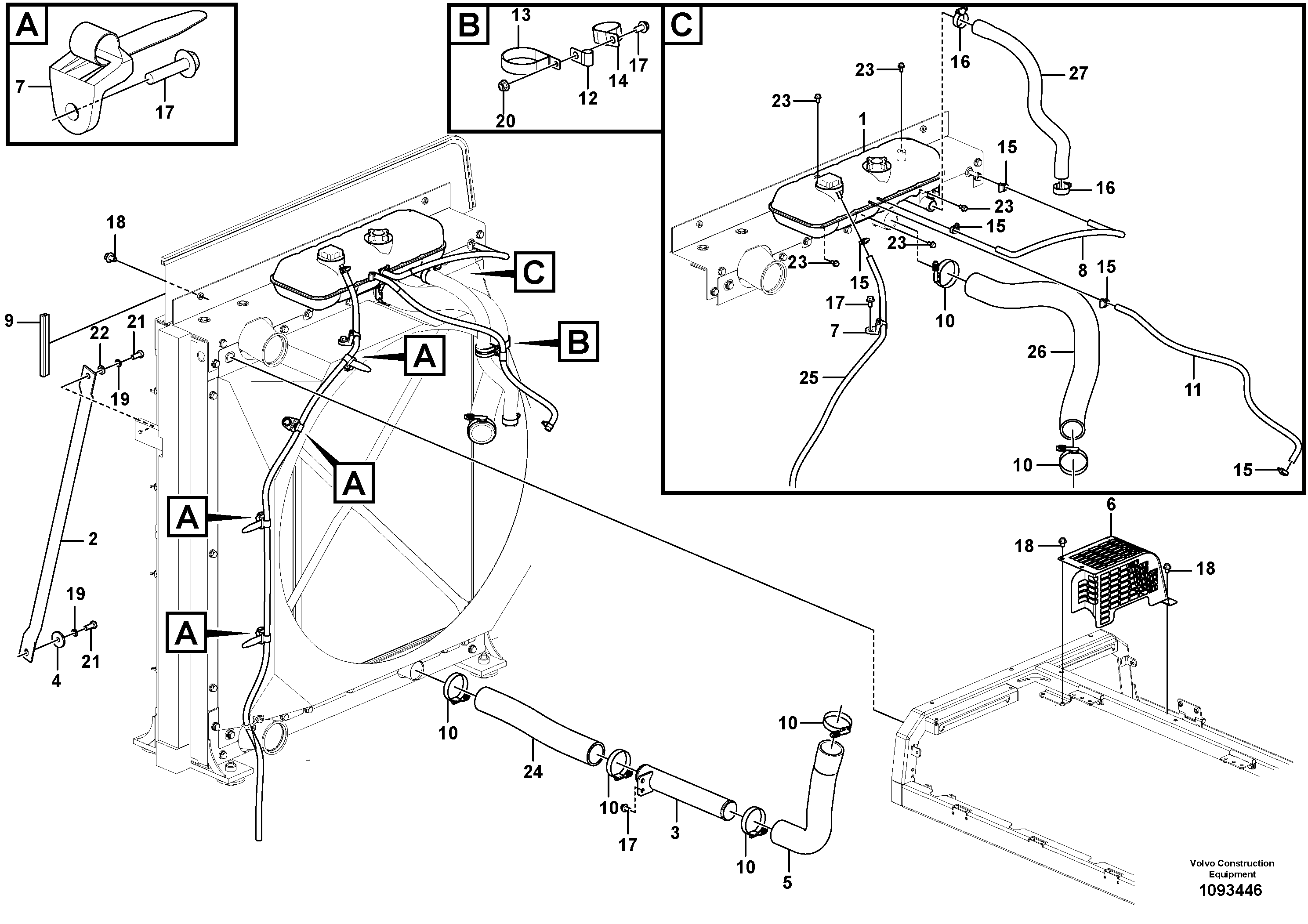 Spltr Housing VOE14674979 VOLVO