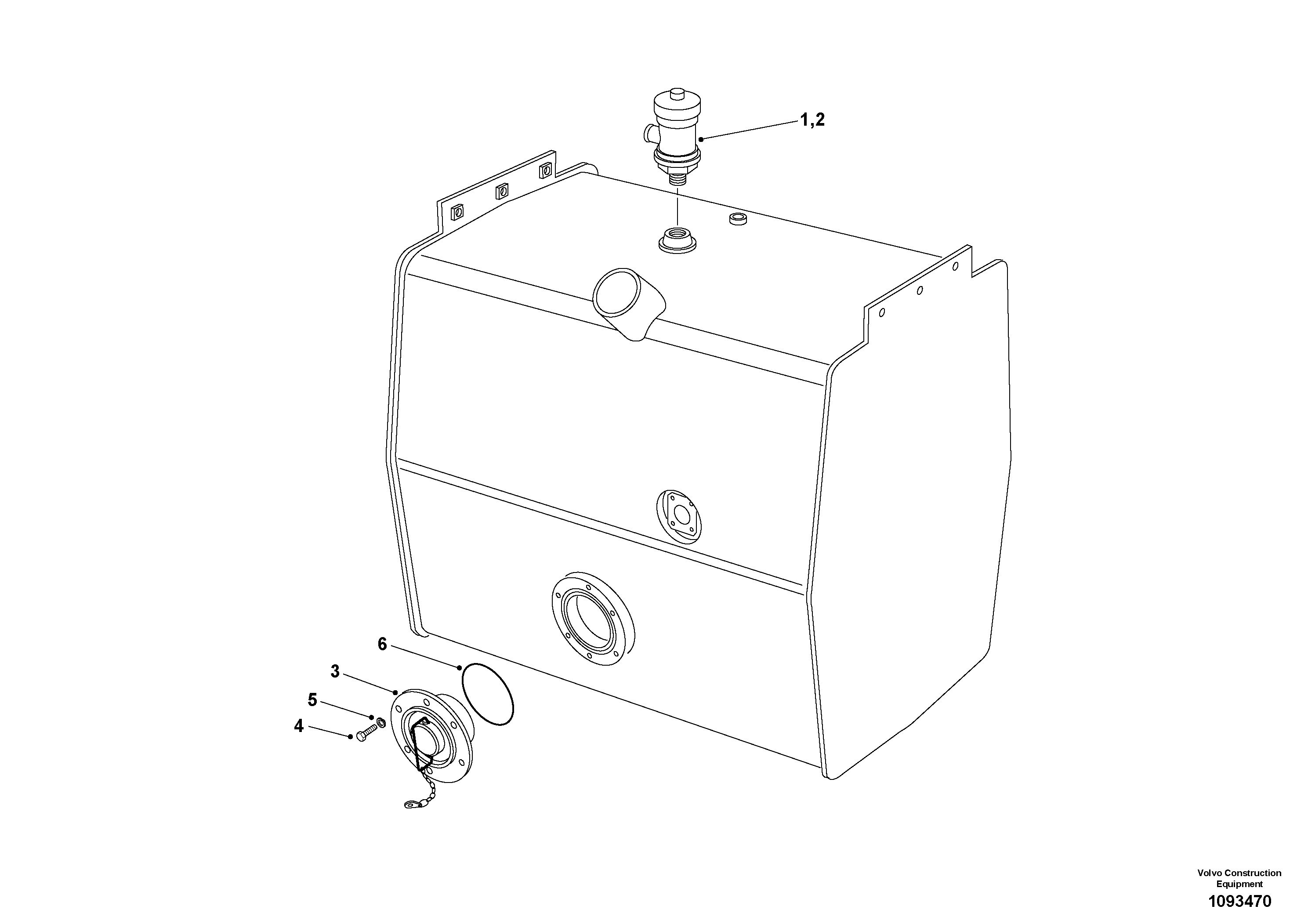Microswitch TEL15503347 VOLVO