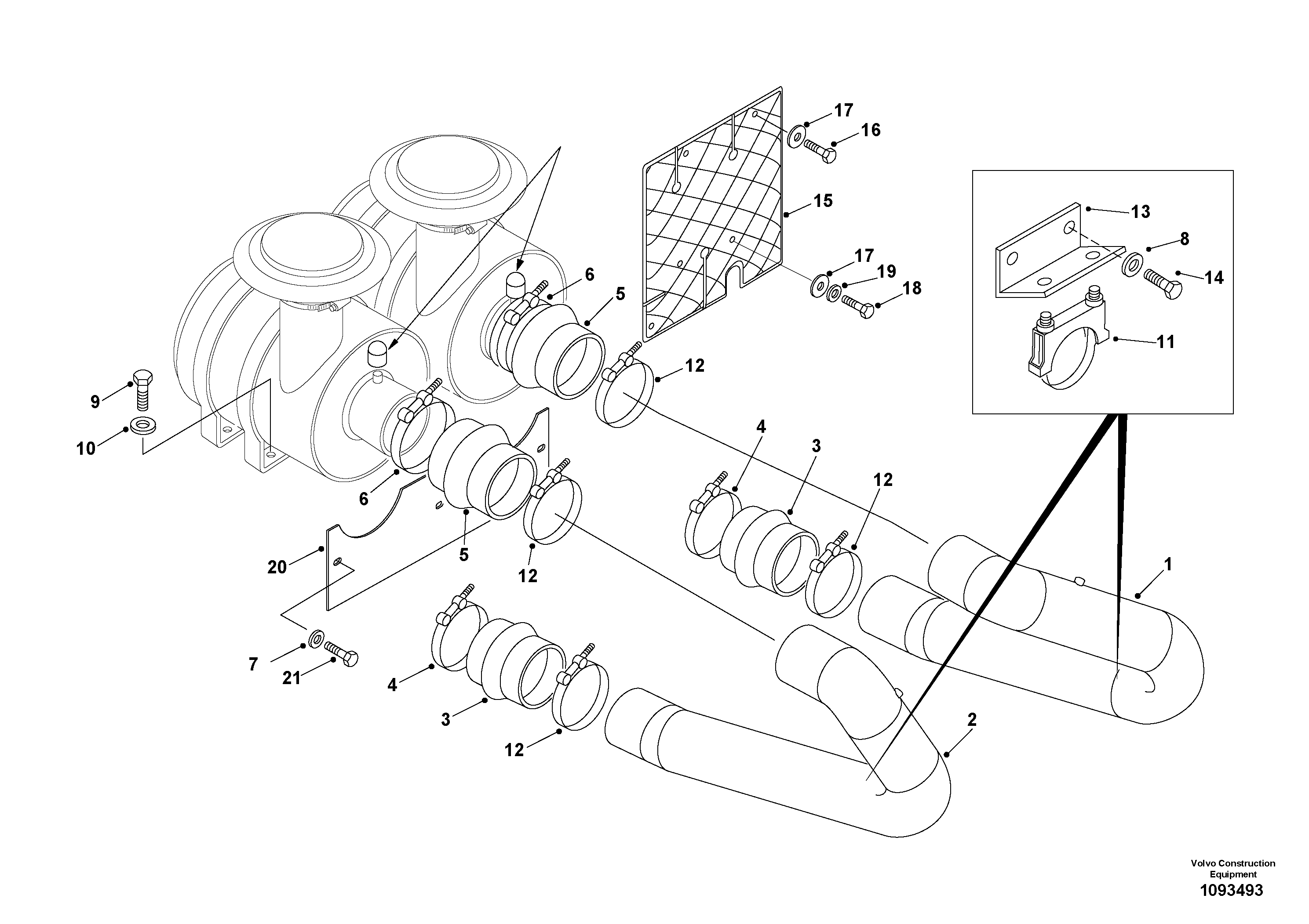 Rglr Weight Kit TEL9018587 VOLVO