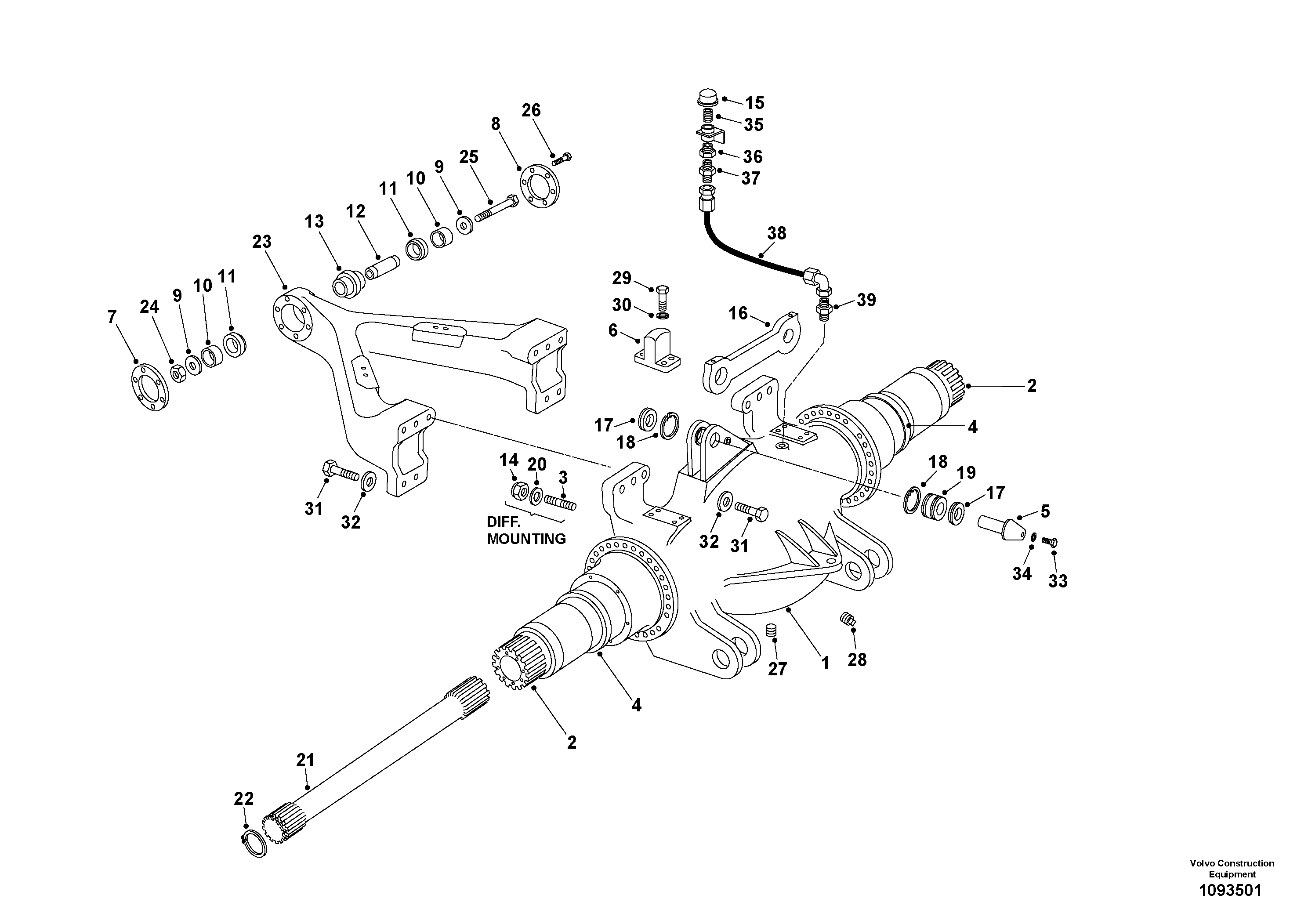 Dosage valve TEL9263072 VOLVO
