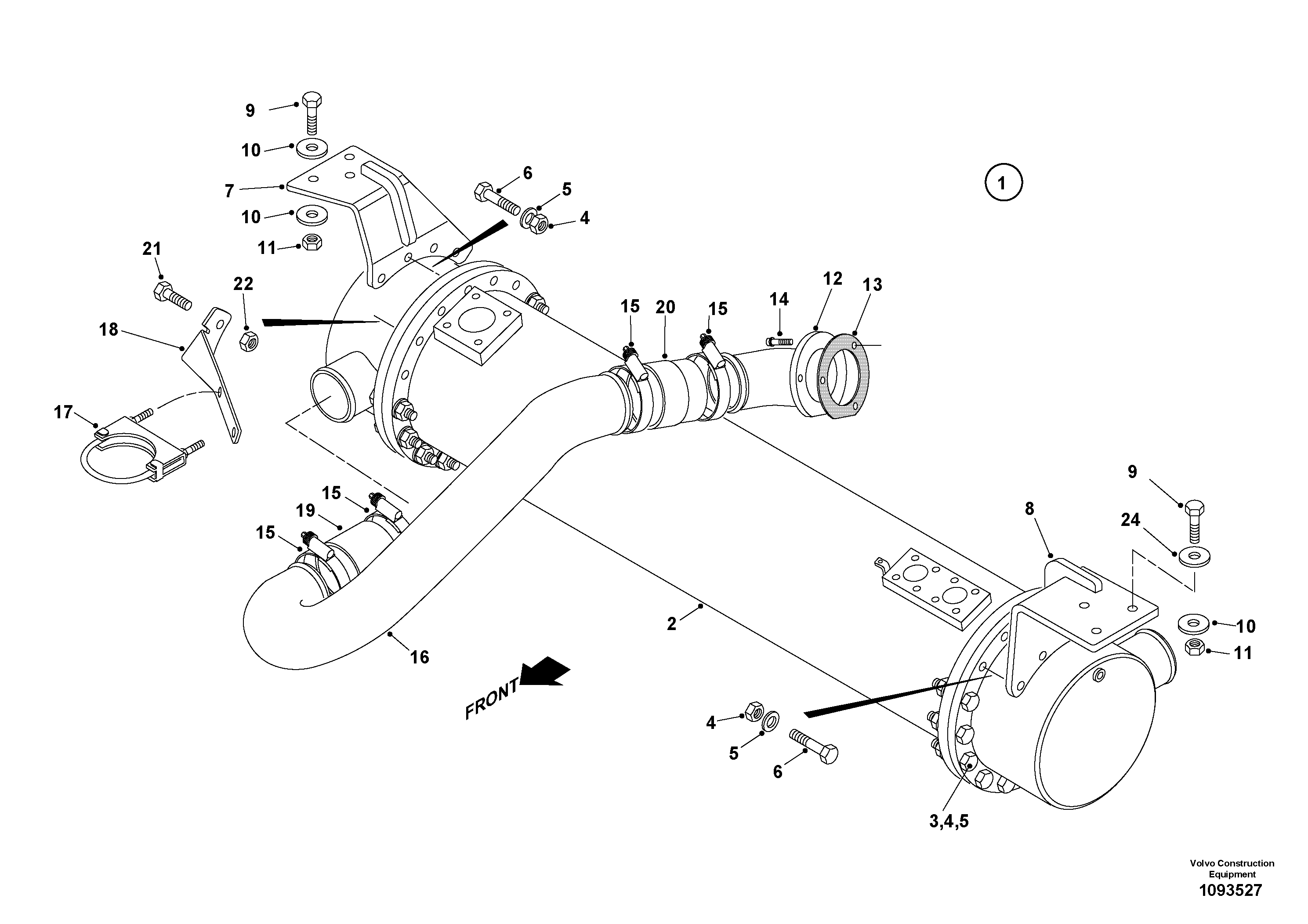 Heat Exchanger TEL15427205 VOLVO