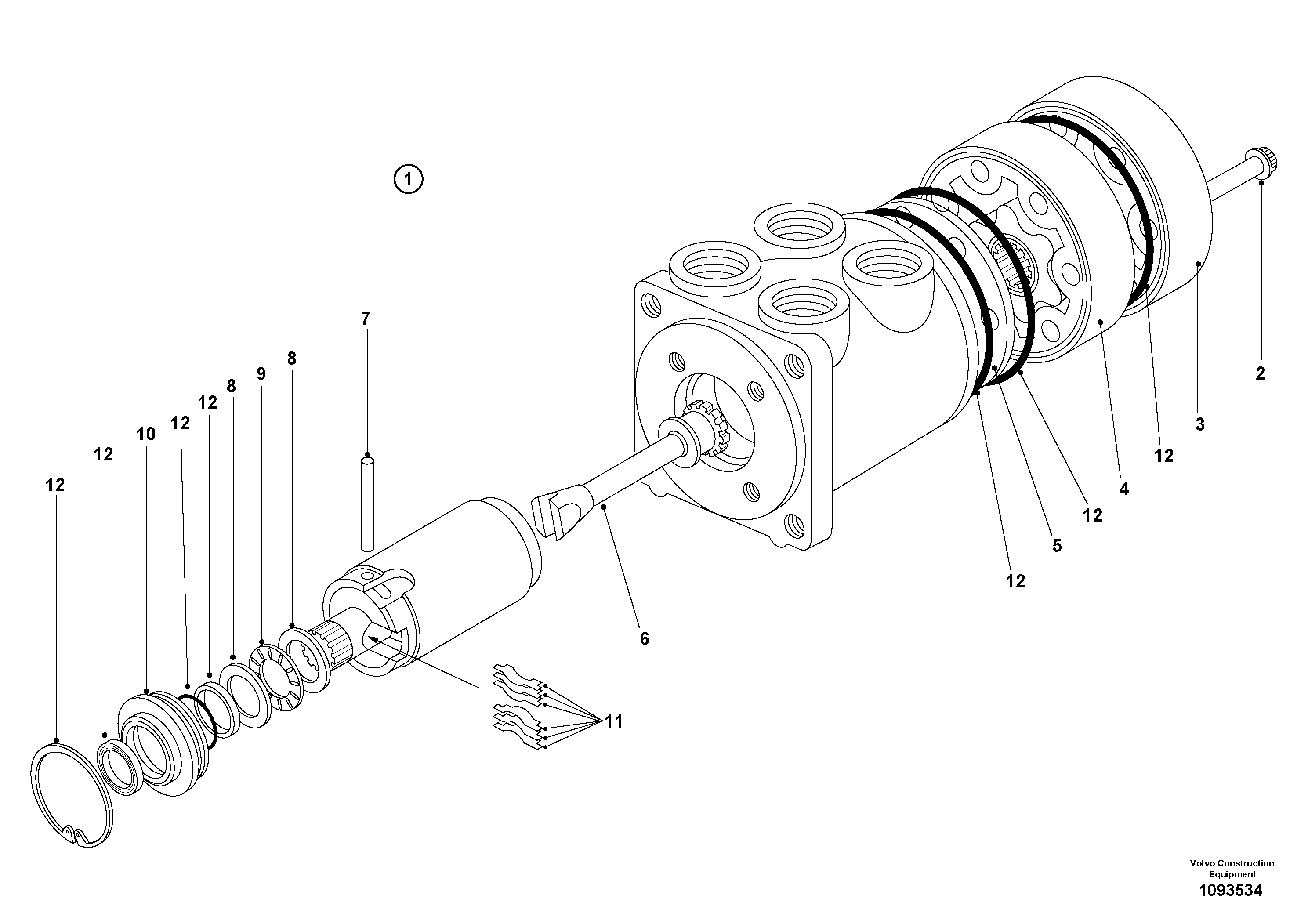 Steel Trestle TEL9055615 VOLVO