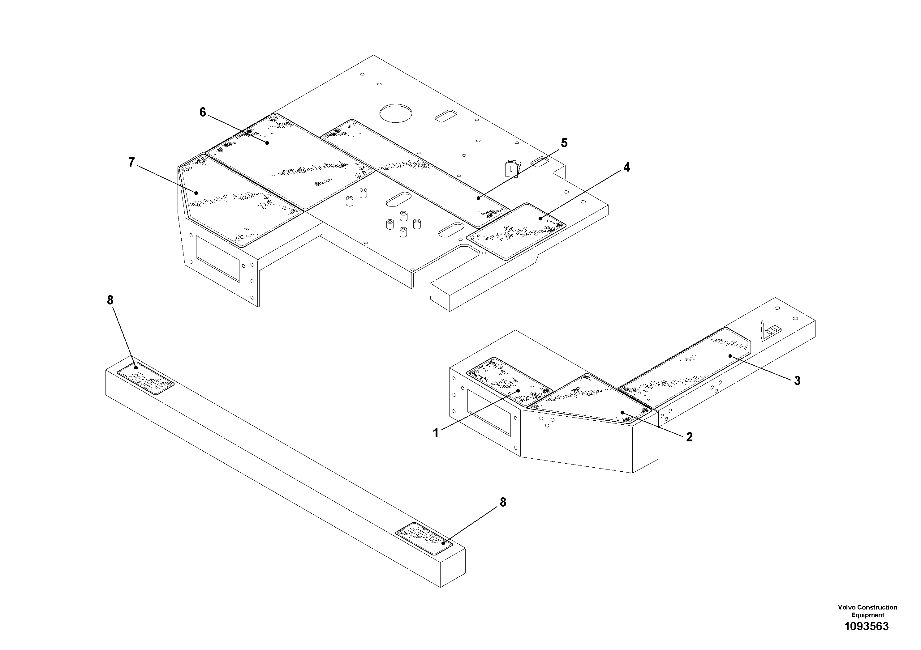 Assembly Drawing TEL15321237 VOLVO