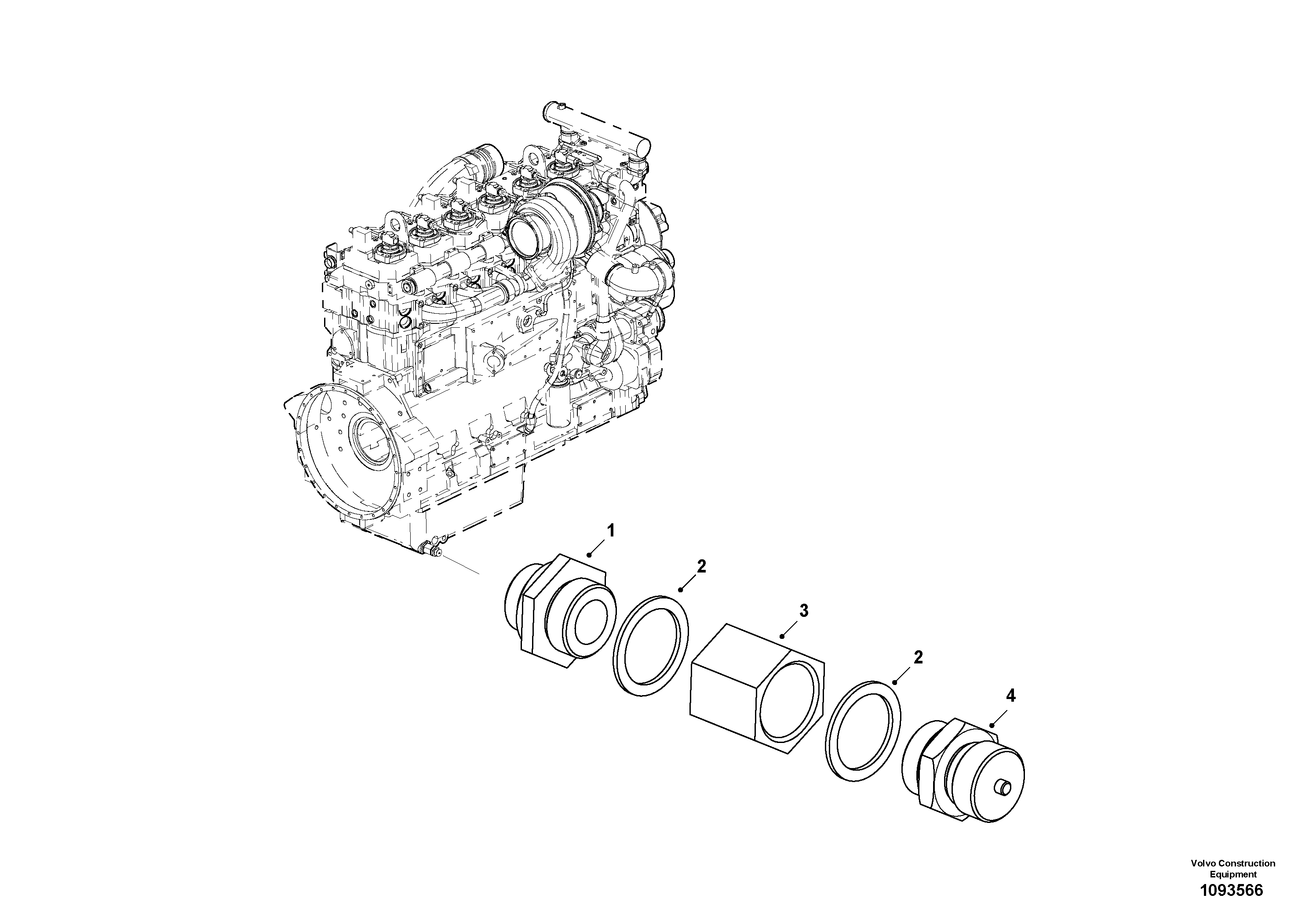 Adapter Kit TEL15312604 VOLVO