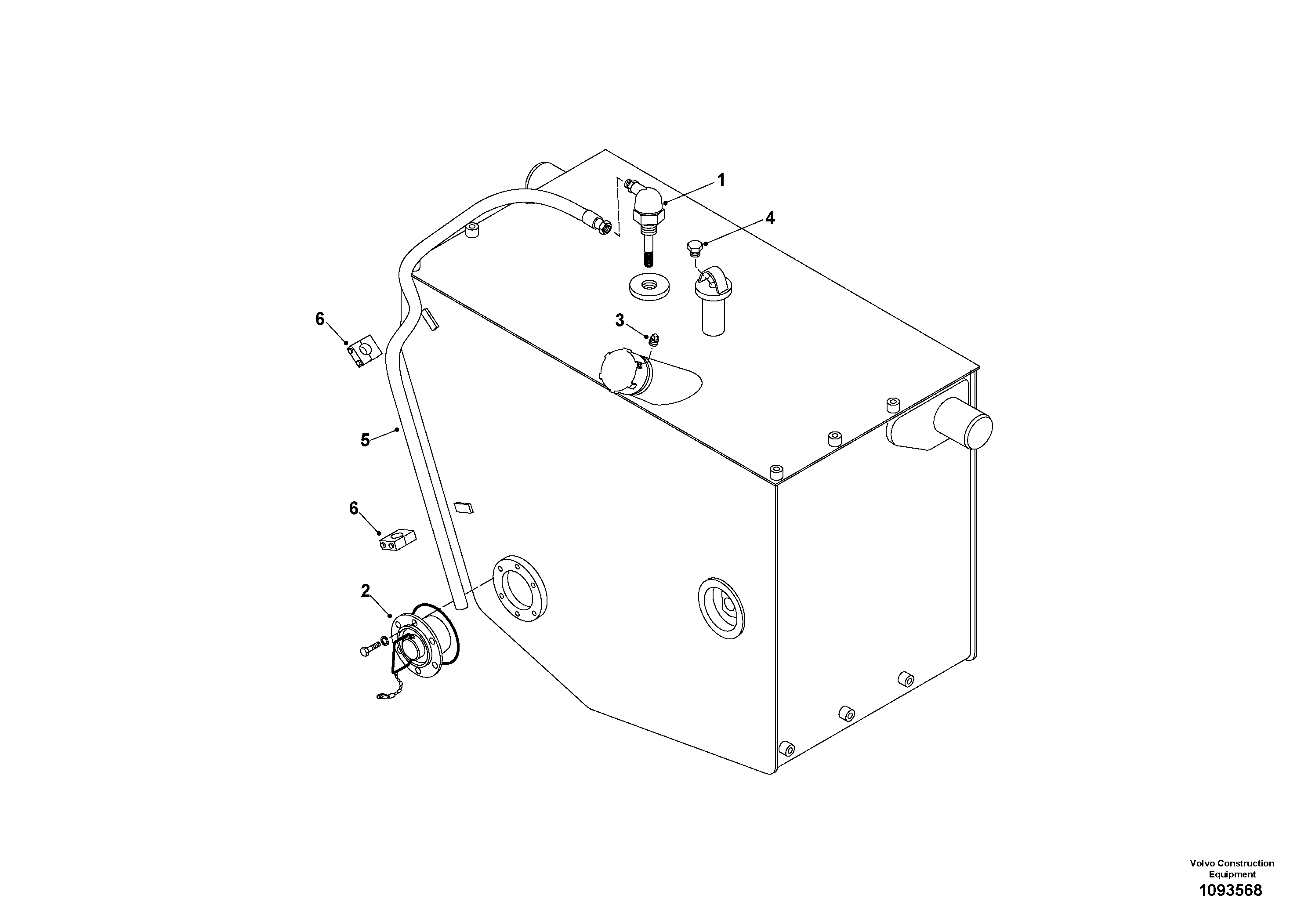 Plug TEL445684 VOLVO