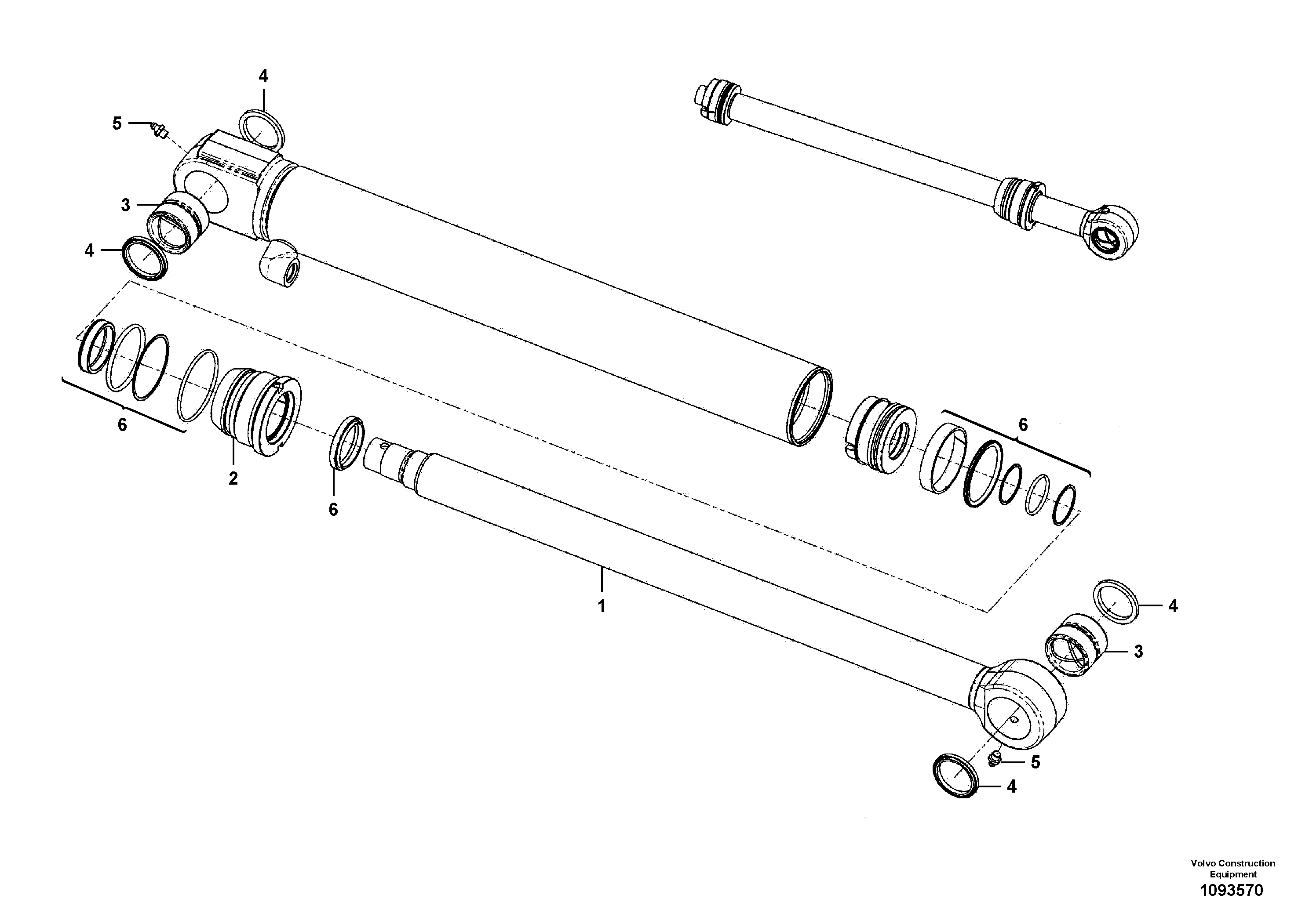 Safety Bolt VOE17488654 VOLVO