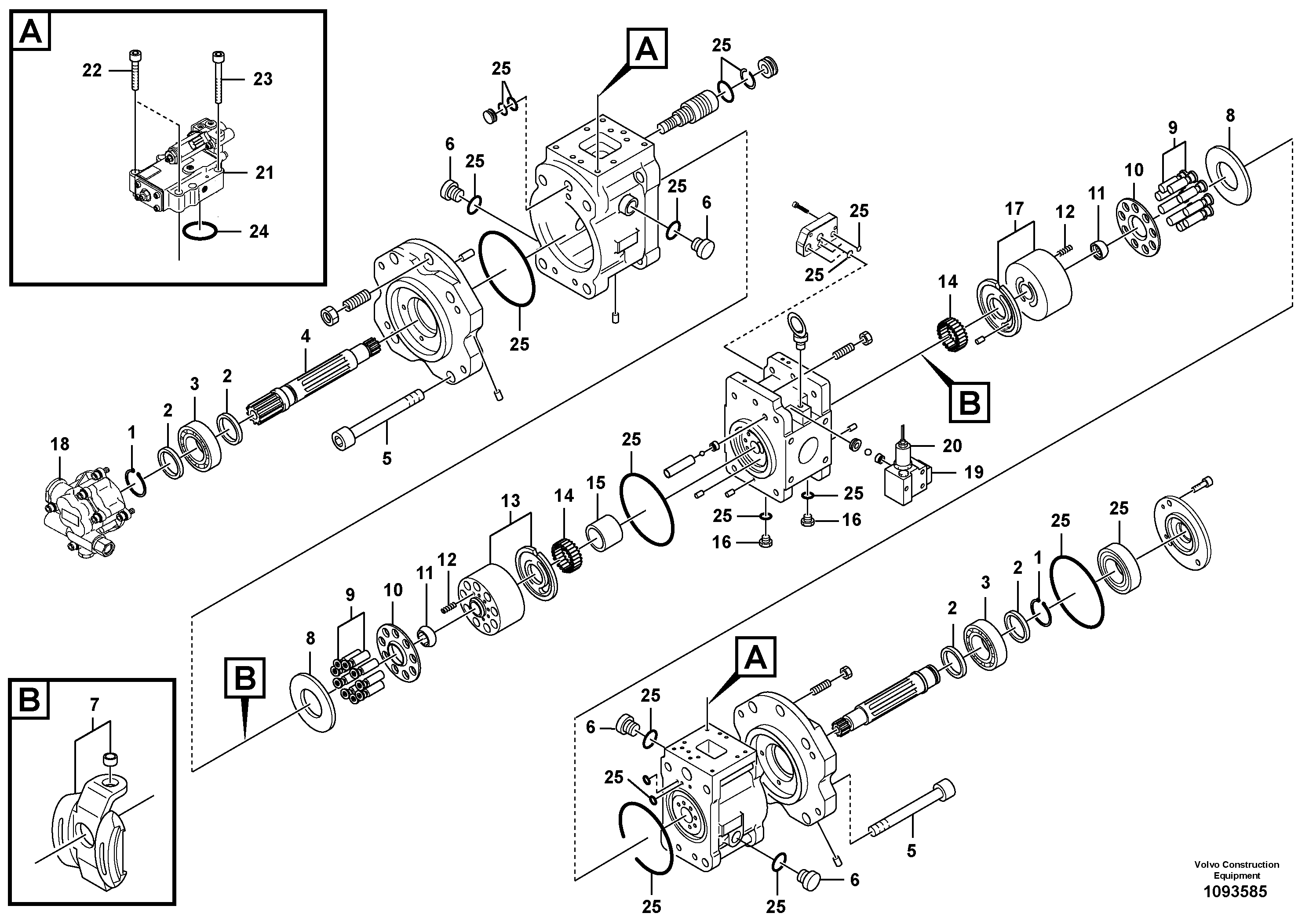 Base Cover VOE14727835 VOLVO