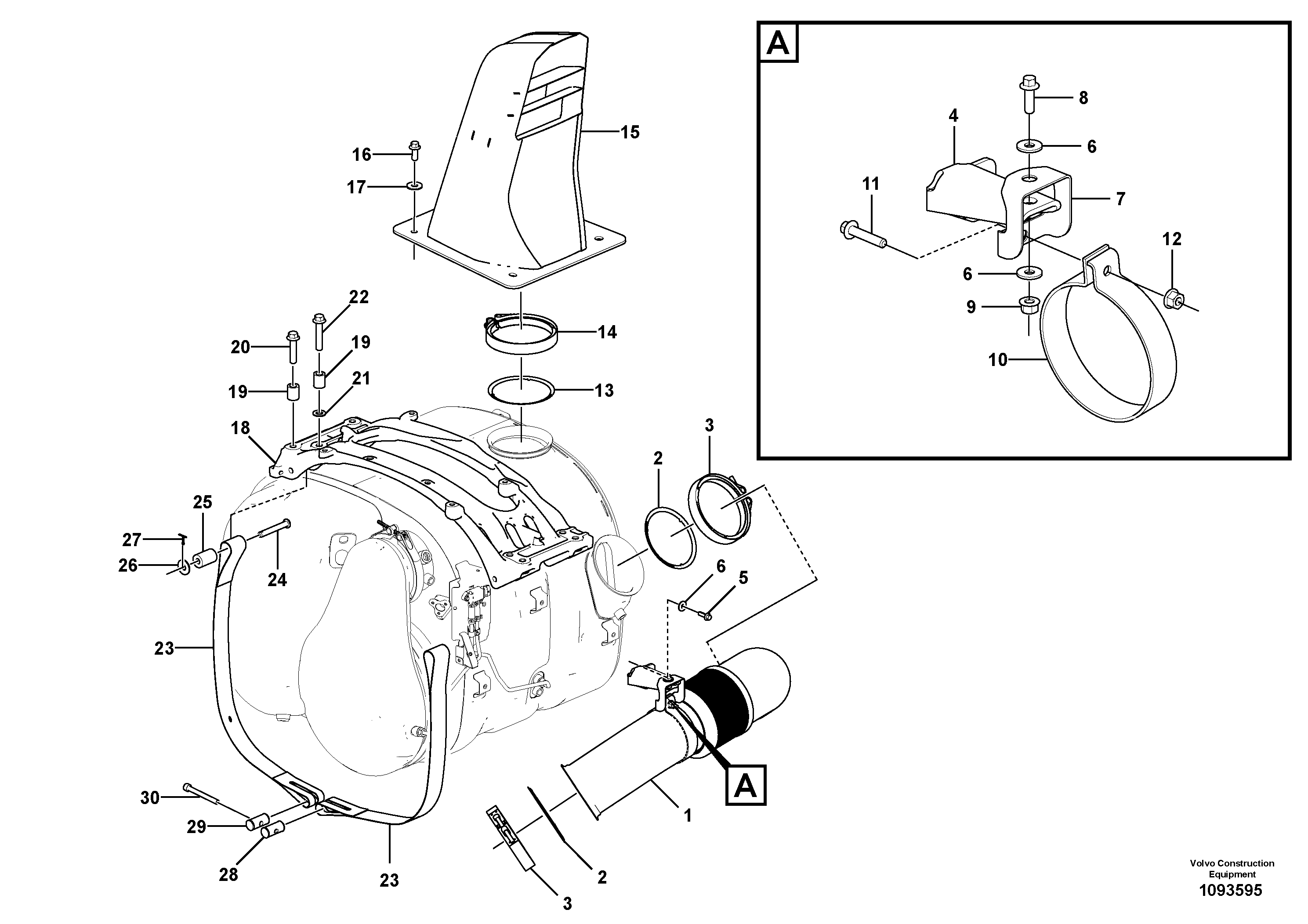 Axle Casing VOE16906009 VOLVO
