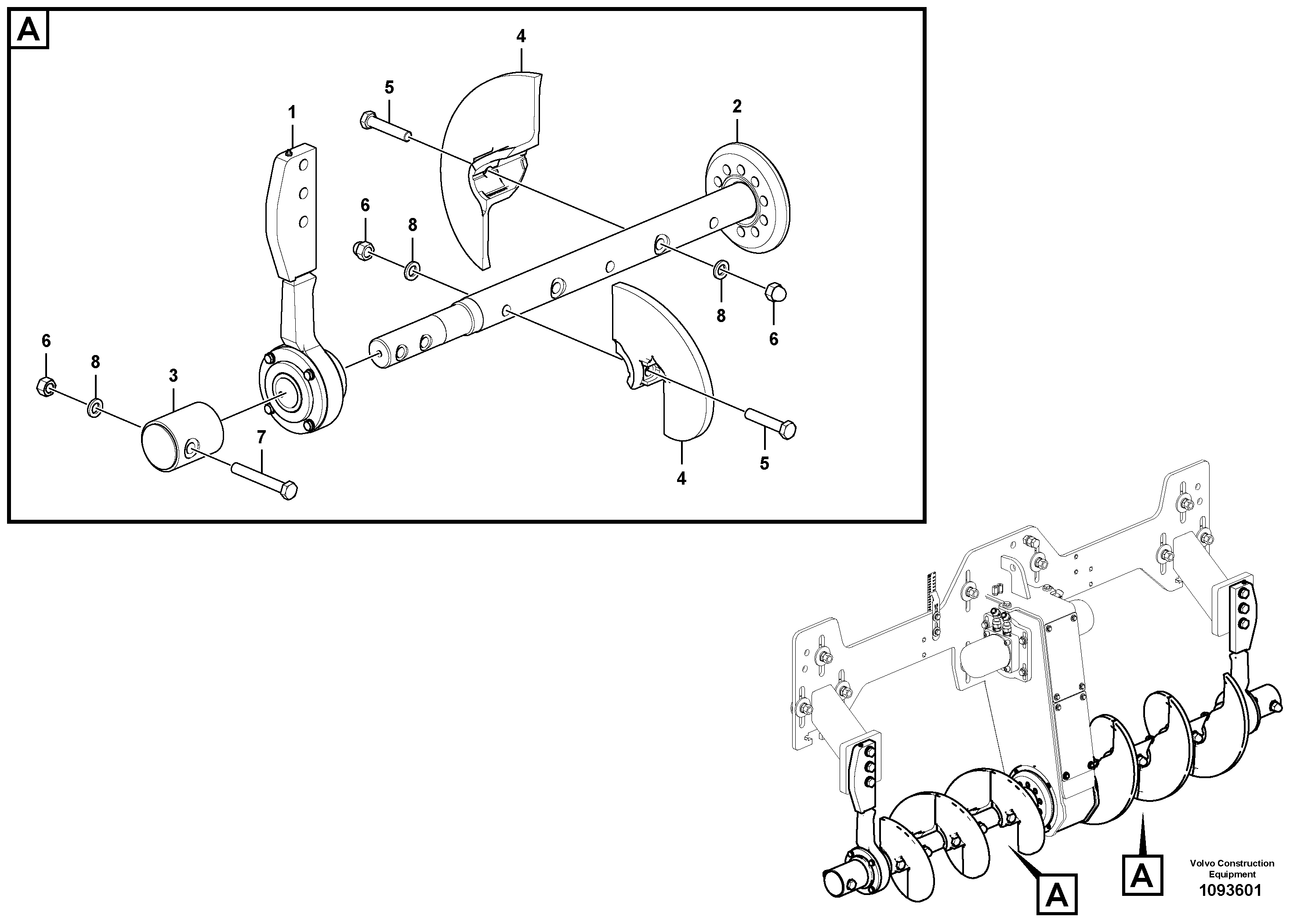 Base Cover VOE12823814 VOLVO