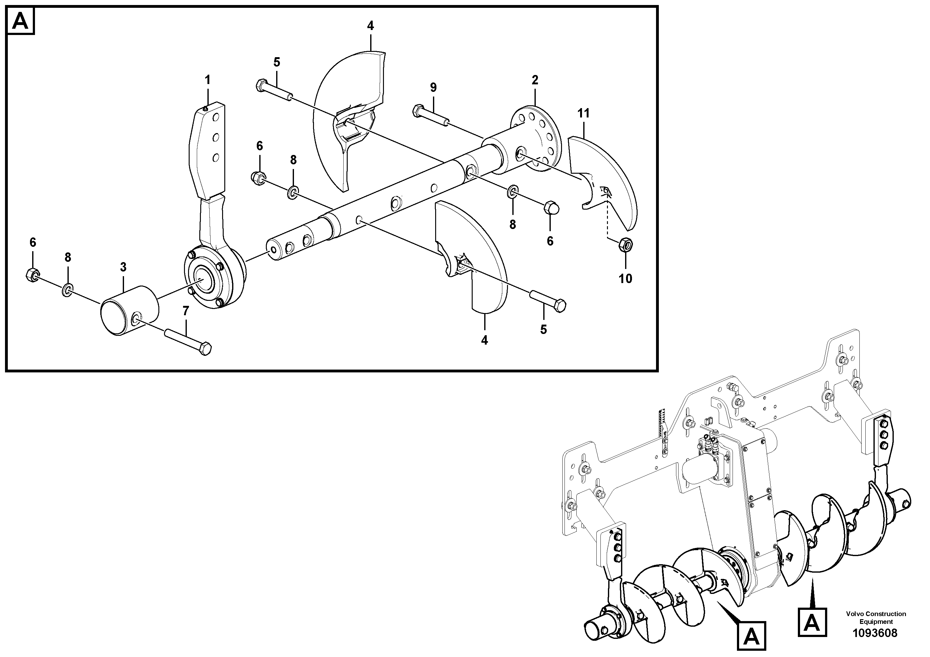 Base Cover VOE12822591 VOLVO