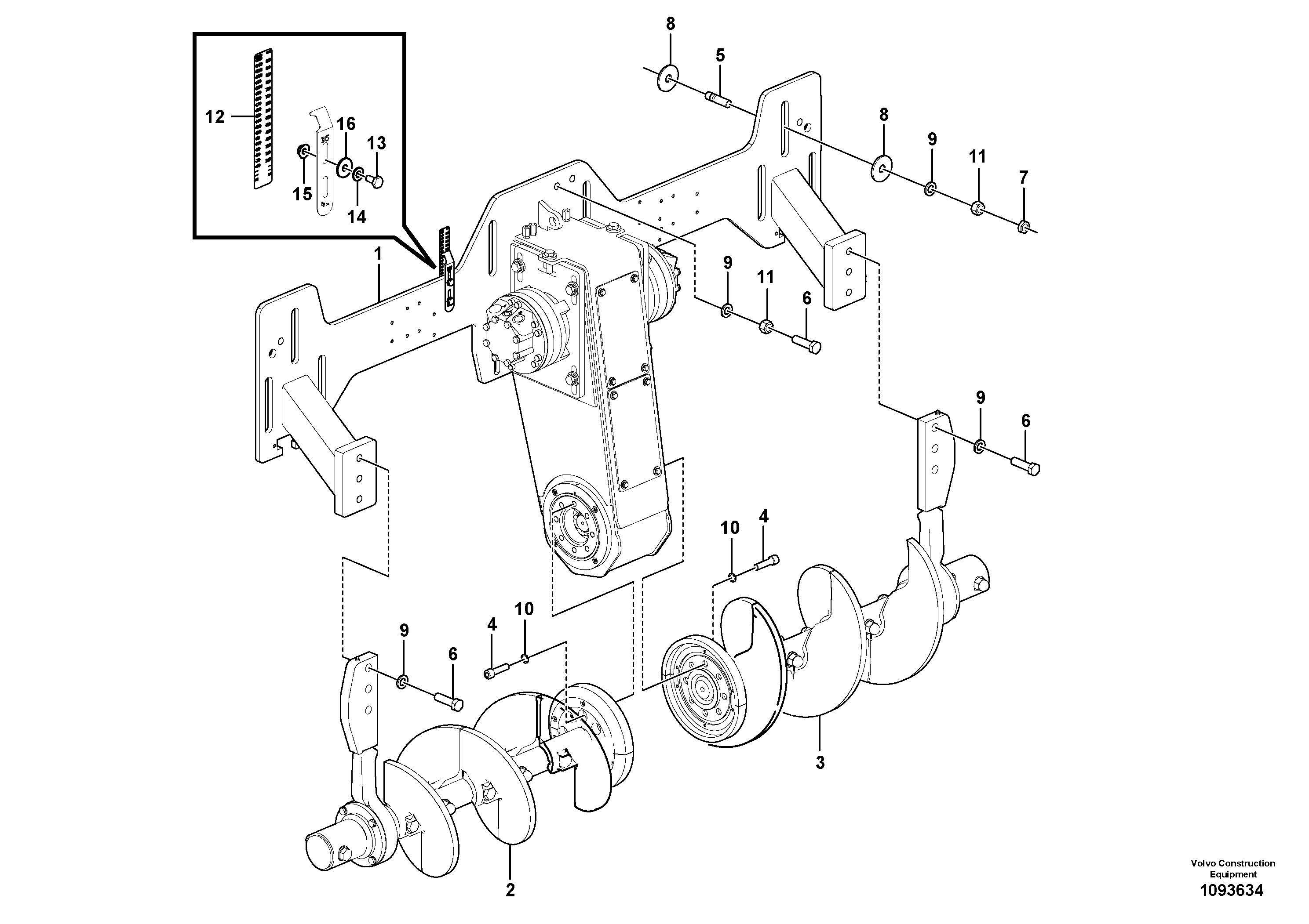 Proximity switch VOE12812115 VOLVO