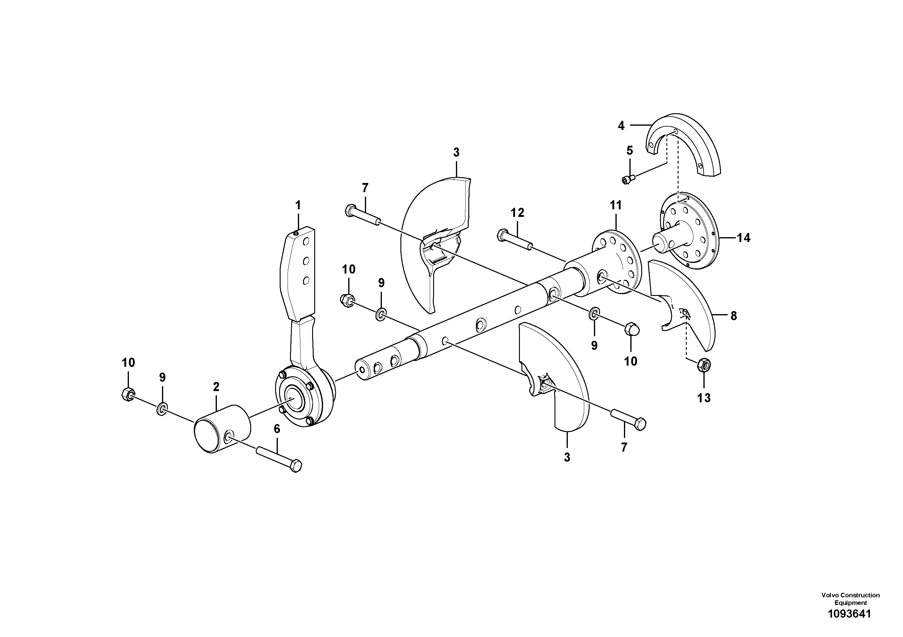 Base Cover VOE12806691 VOLVO