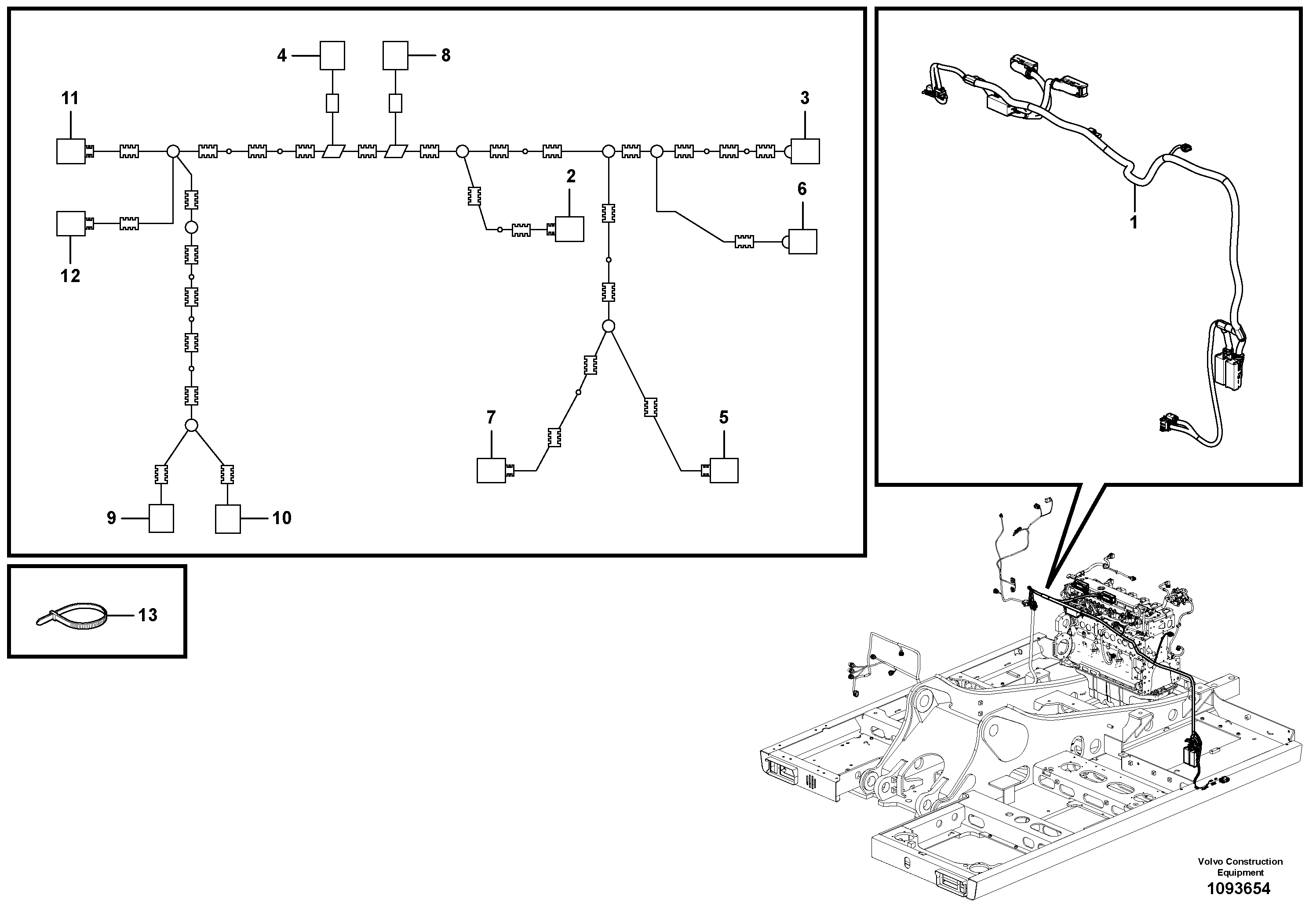 Bracket VOE14569810 VOLVO