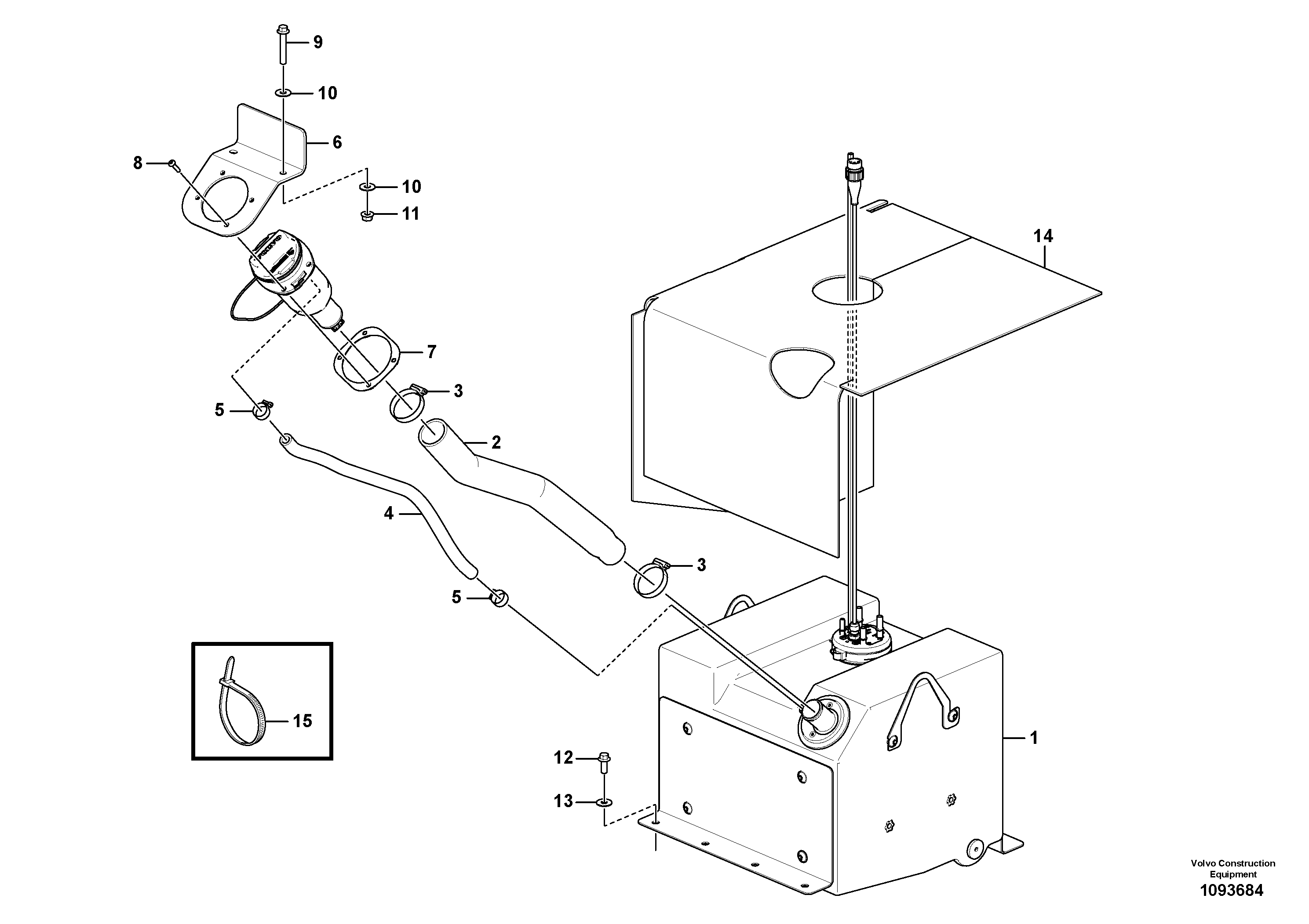 Load Retainer VOE16932909 VOLVO