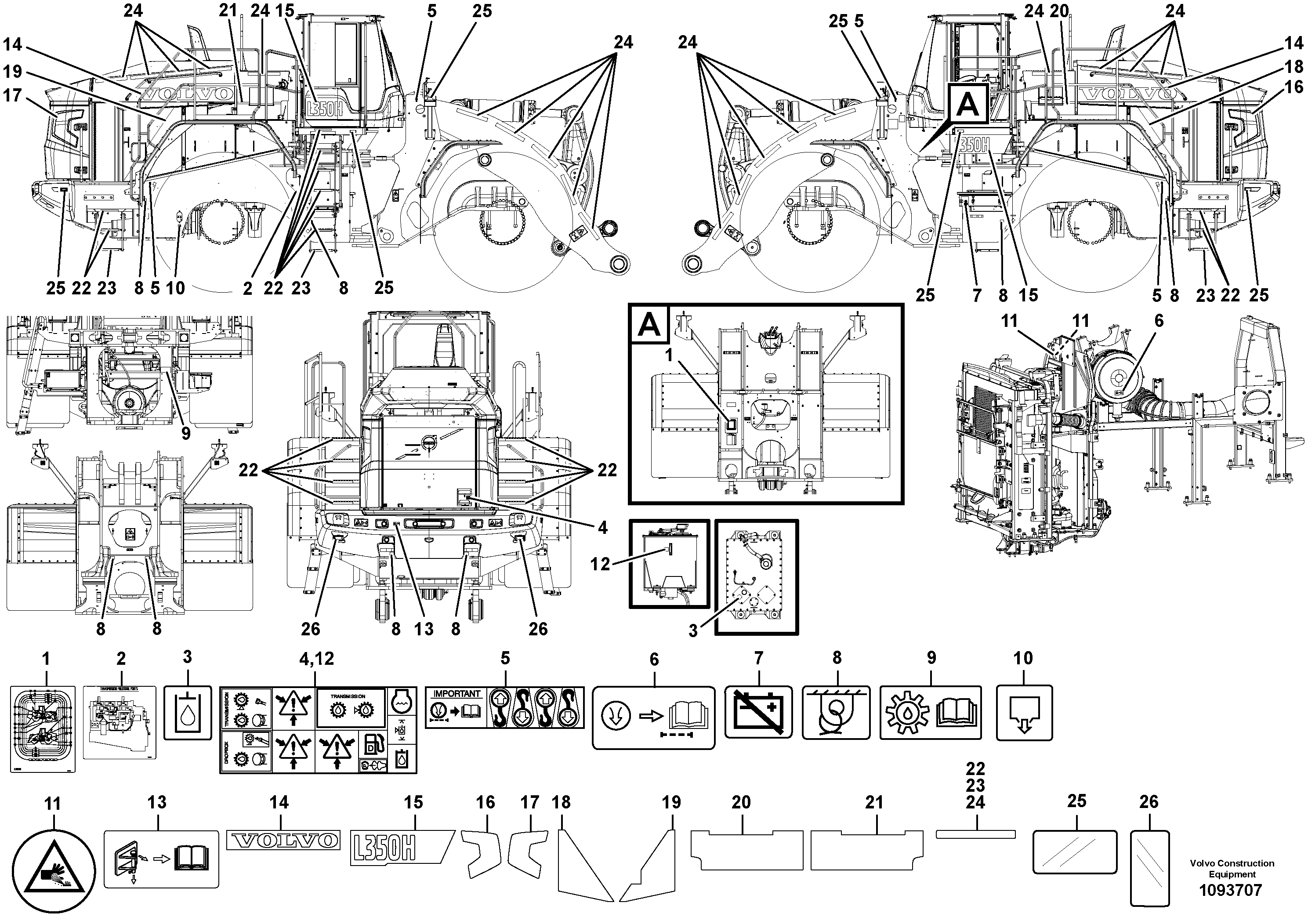Cylinder Block VOE16897541 VOLVO