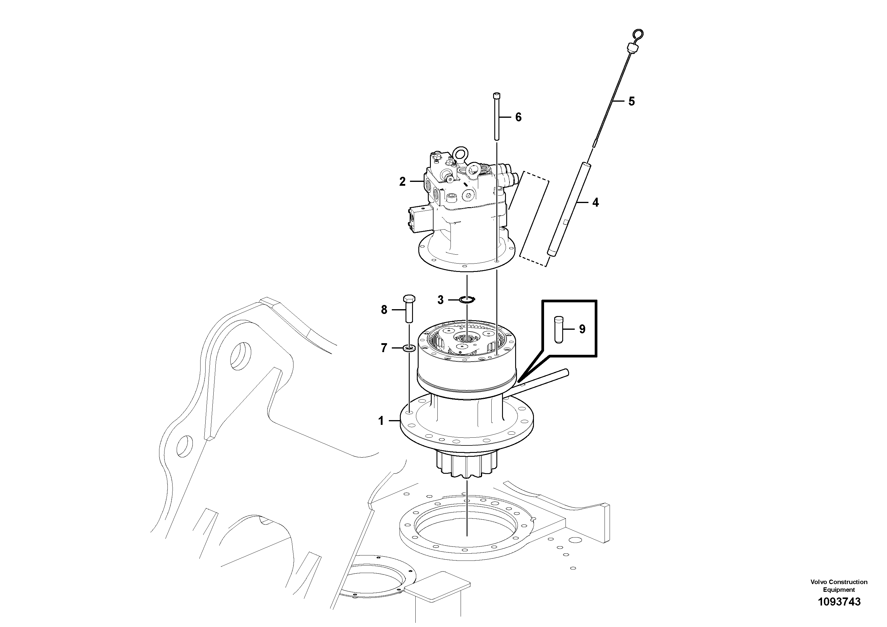 Damping material set VOE14715509 VOLVO