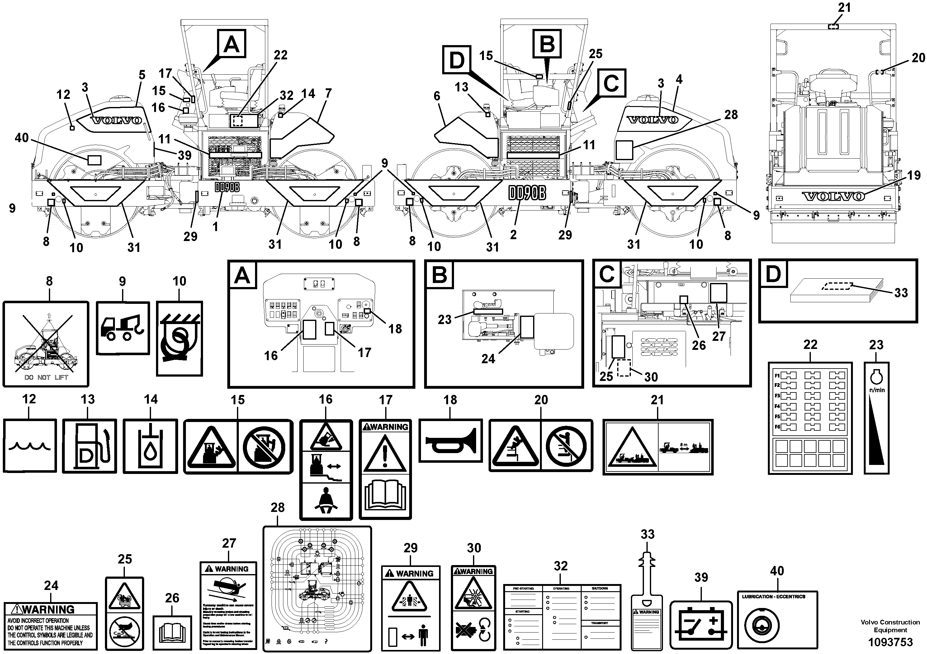 Cylinder Block VOE12830652 VOLVO