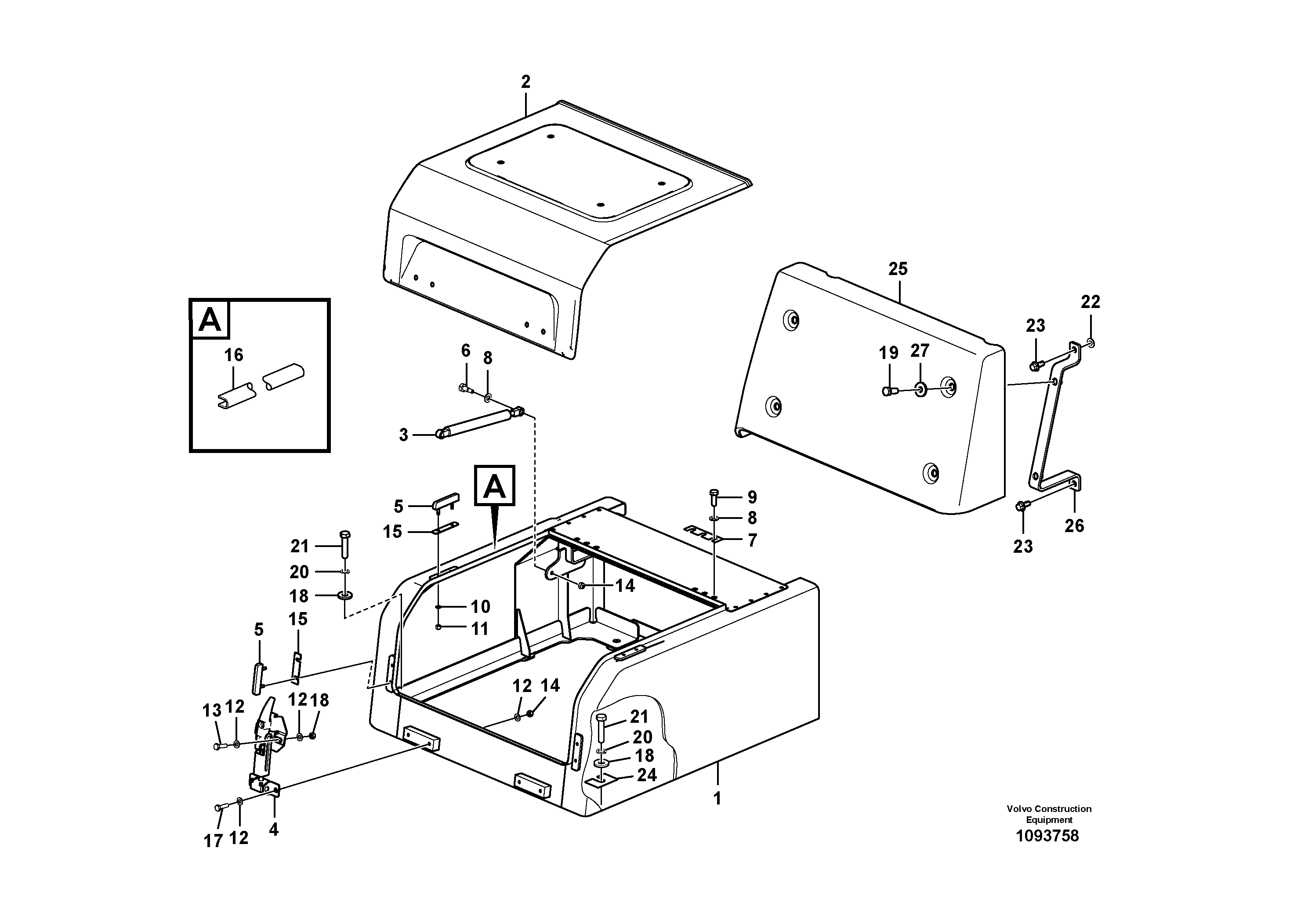 Release Arm VOE14729469 VOLVO