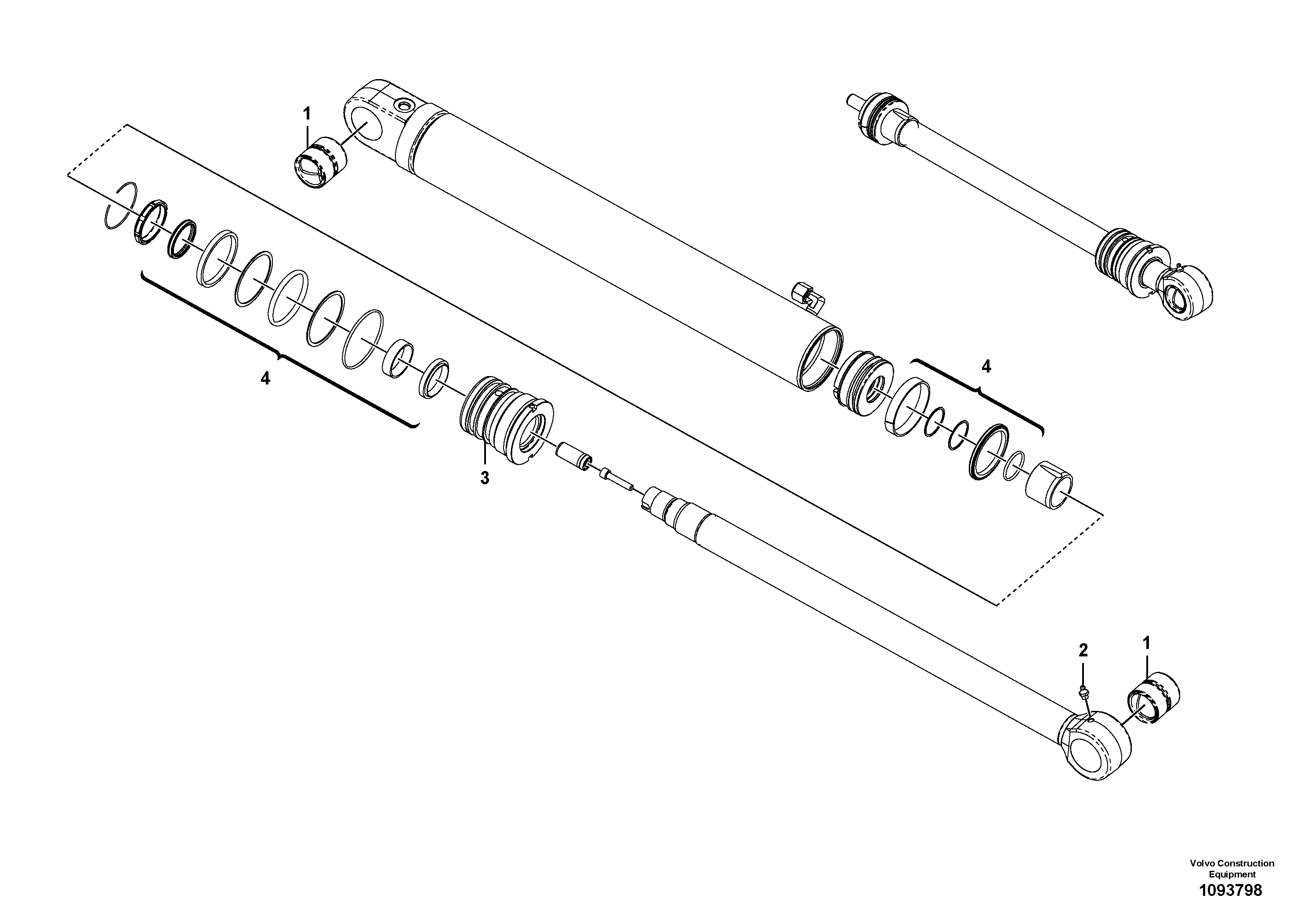 Safety Bolt VOE17487364 VOLVO