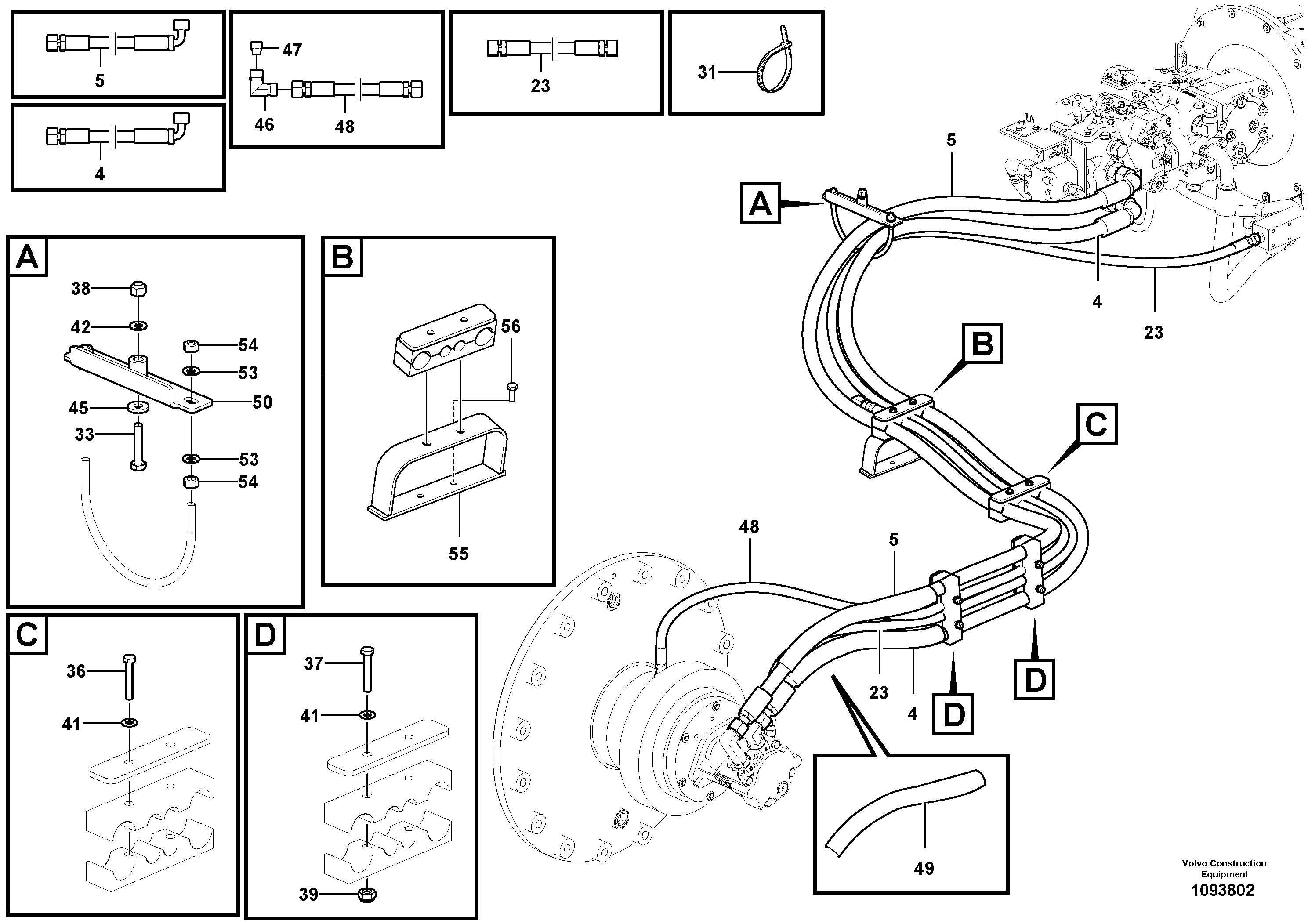 Fuel pipes, RM95279212 VOLVO