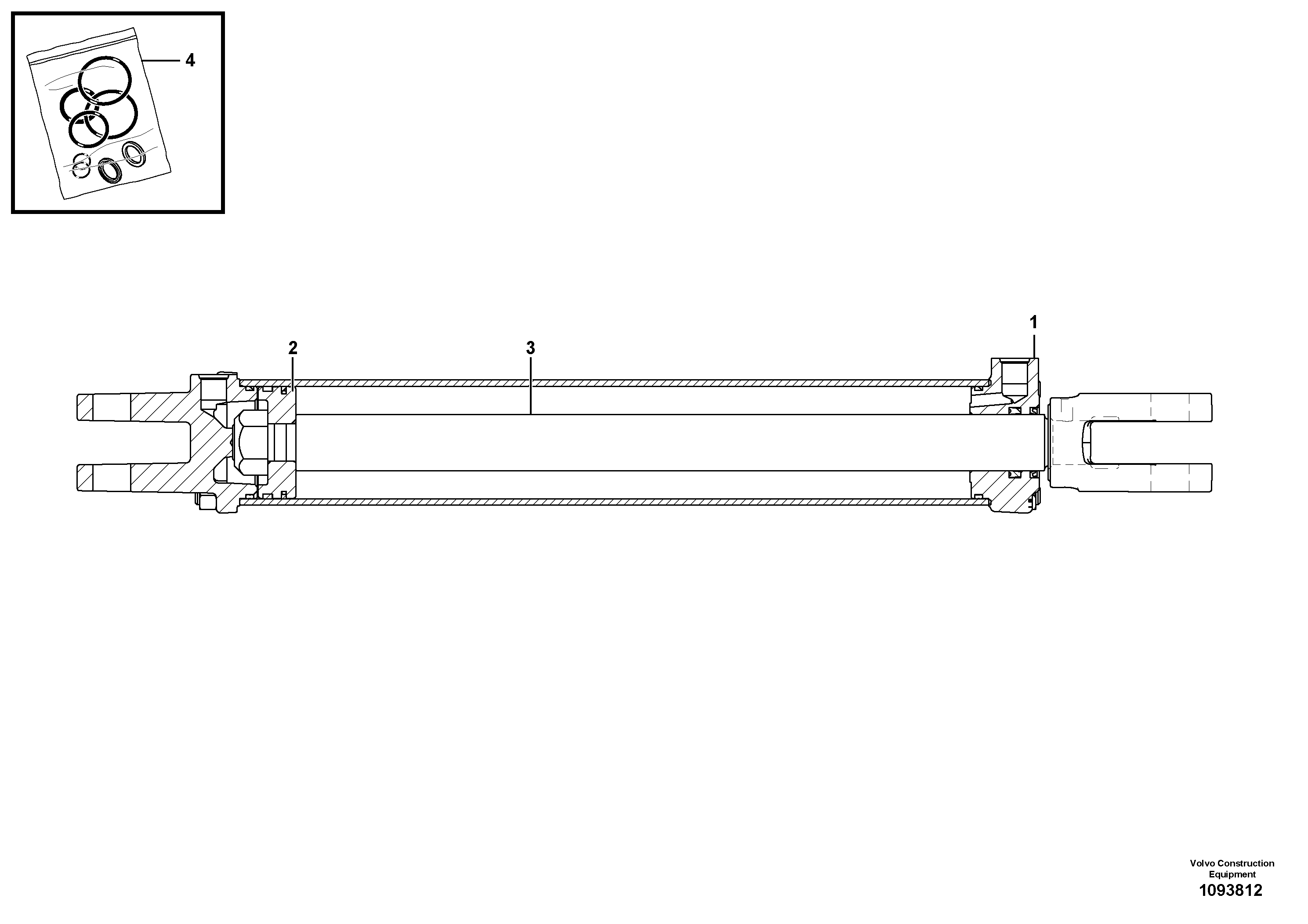 Piston pump VOE17494331 VOLVO