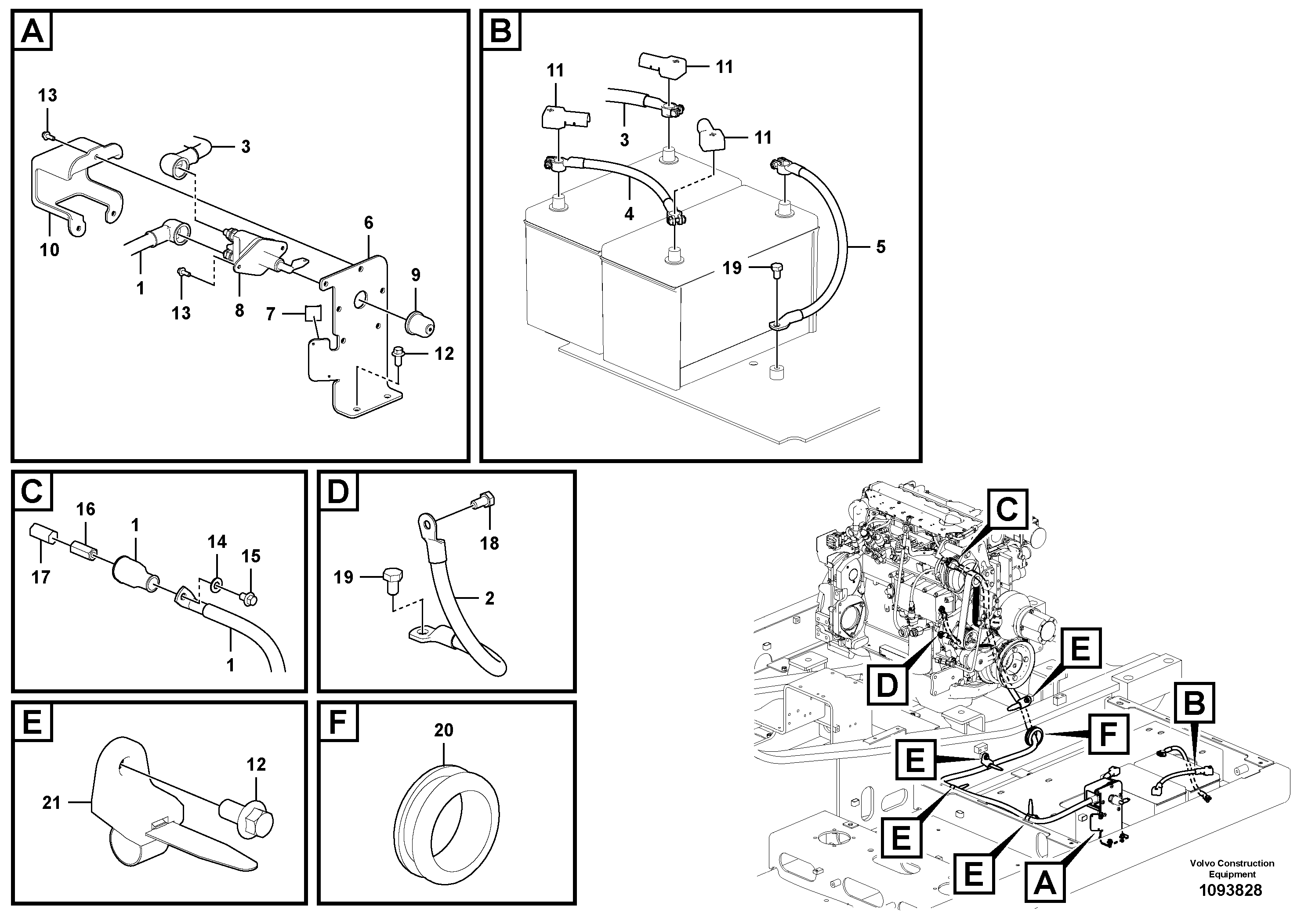 Brush Bearing VOE14719085 VOLVO